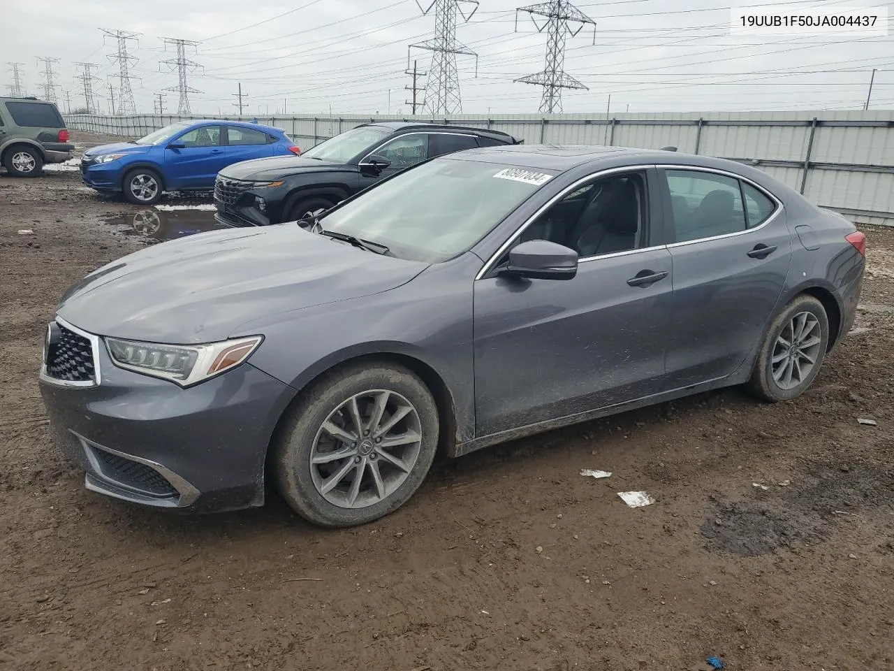 2018 Acura Tlx Tech VIN: 19UUB1F50JA004437 Lot: 80907034