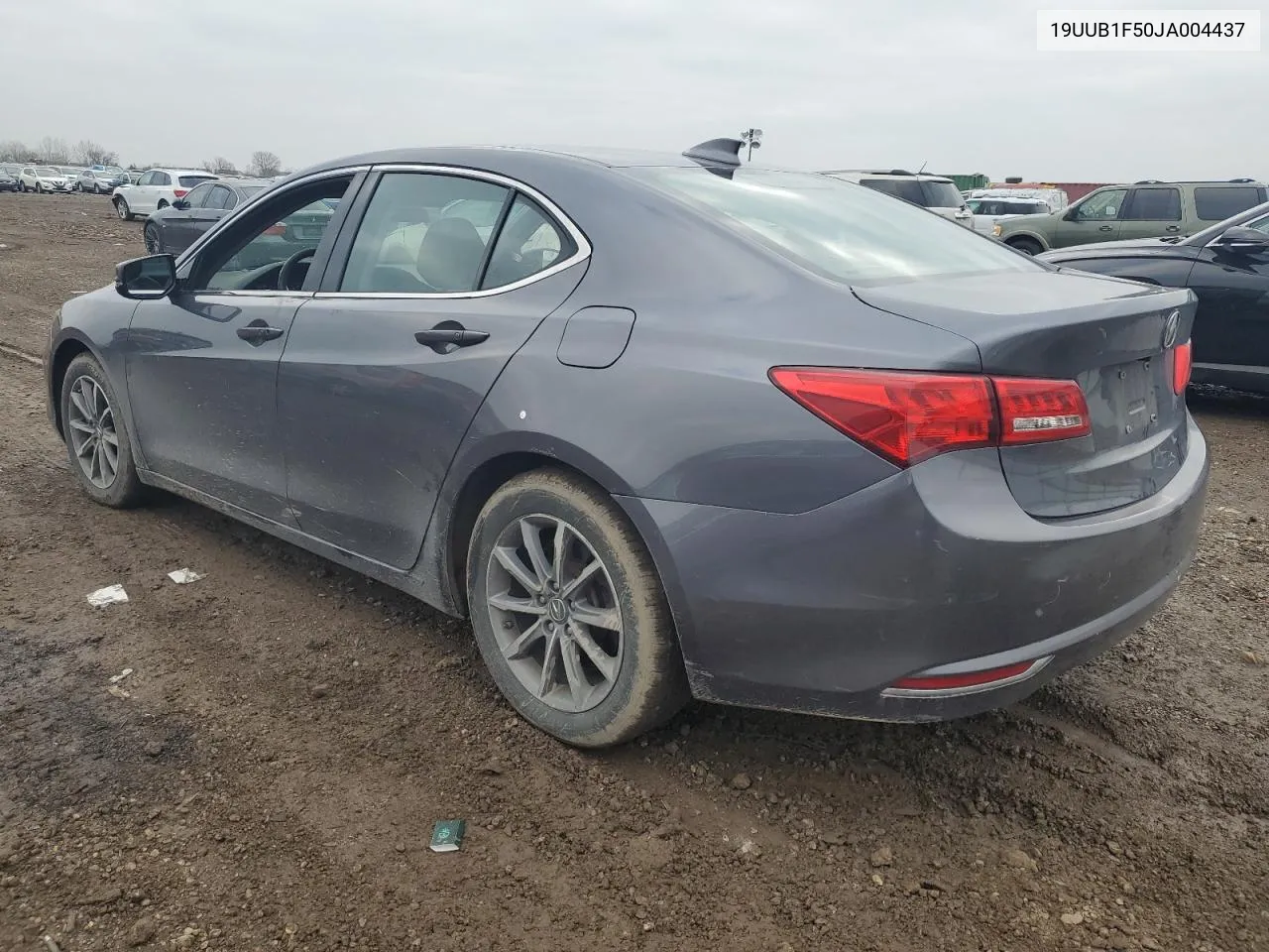 2018 Acura Tlx Tech VIN: 19UUB1F50JA004437 Lot: 80907034