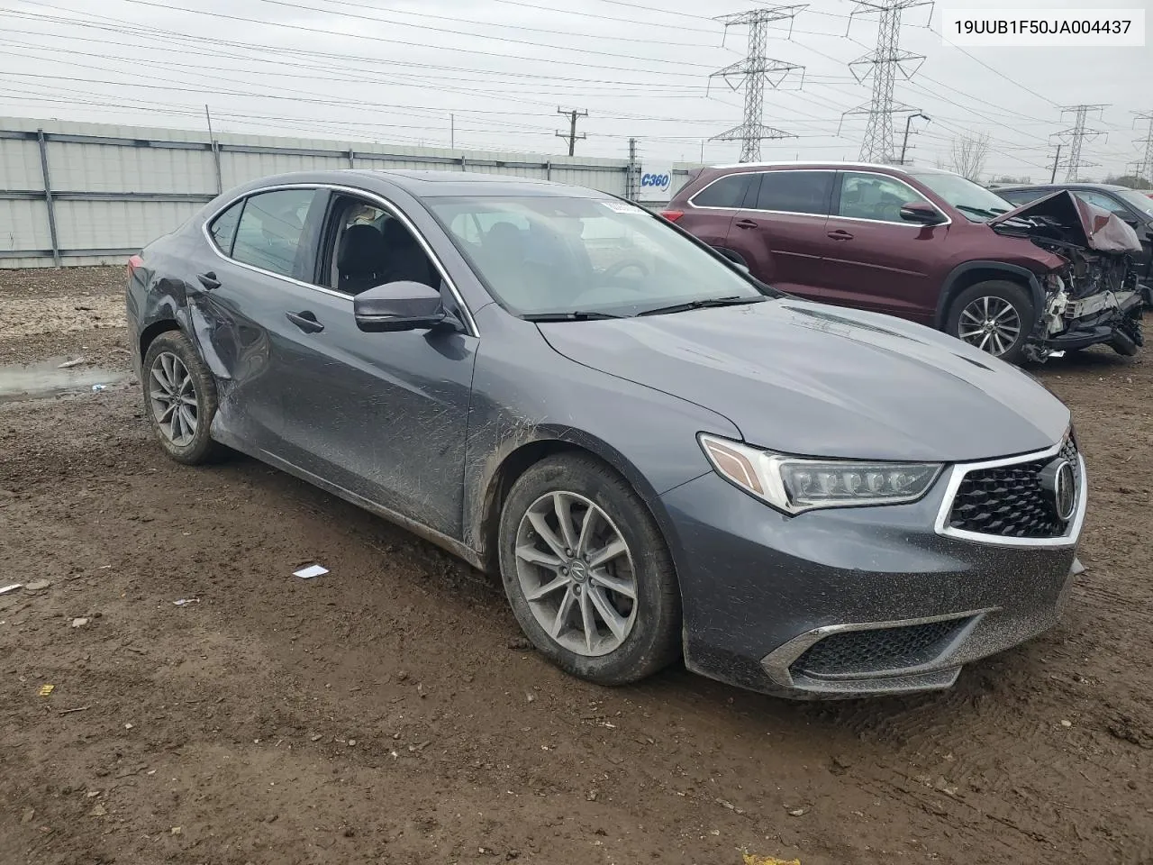 2018 Acura Tlx Tech VIN: 19UUB1F50JA004437 Lot: 80907034