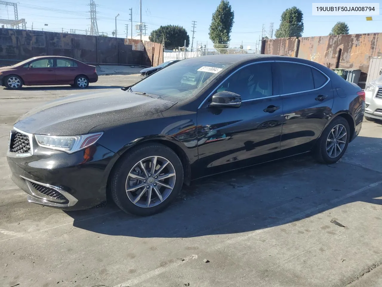 2018 Acura Tlx Tech VIN: 19UUB1F50JA008794 Lot: 81119994