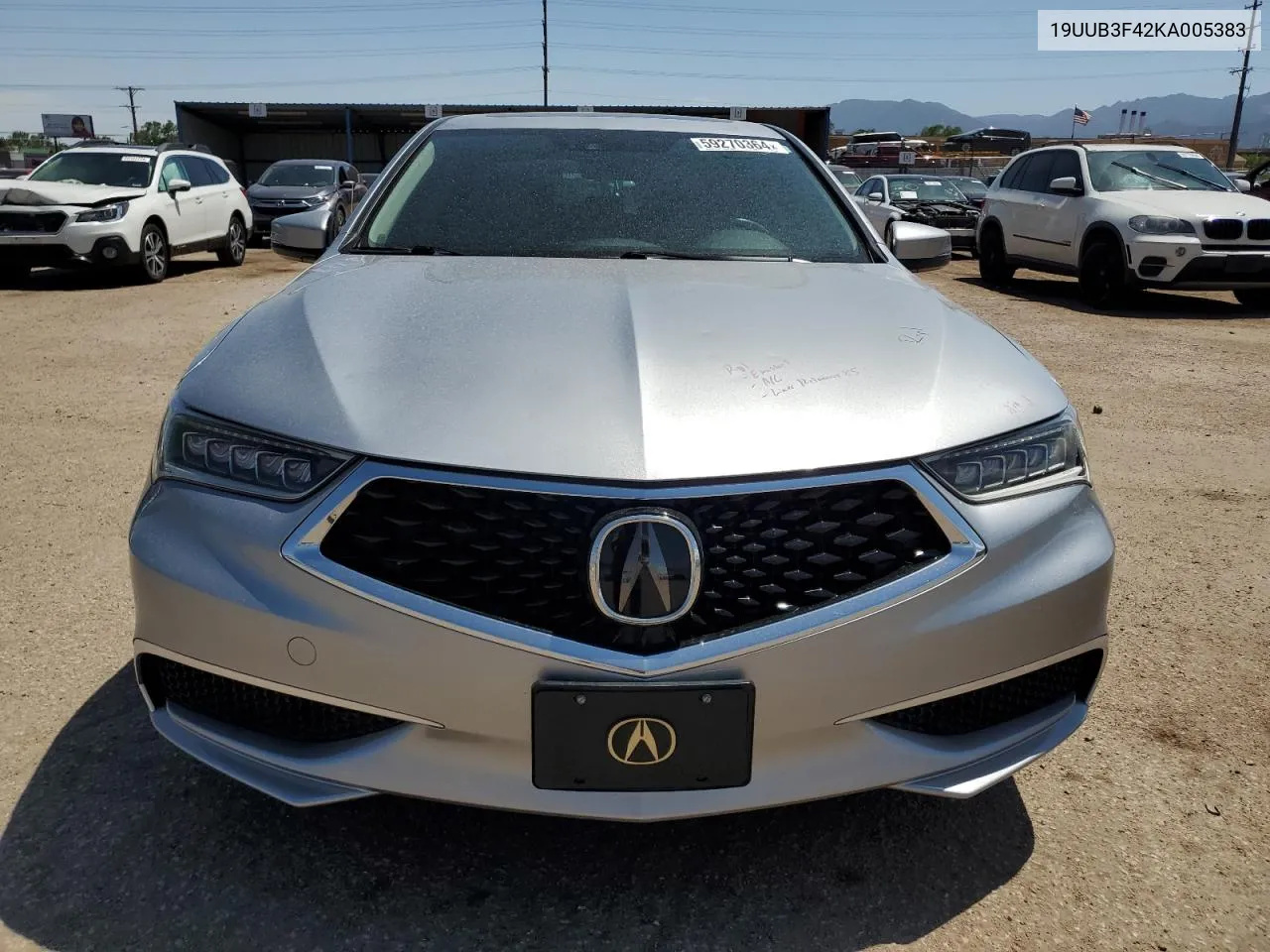 19UUB3F42KA005383 2019 Acura Tlx Technology