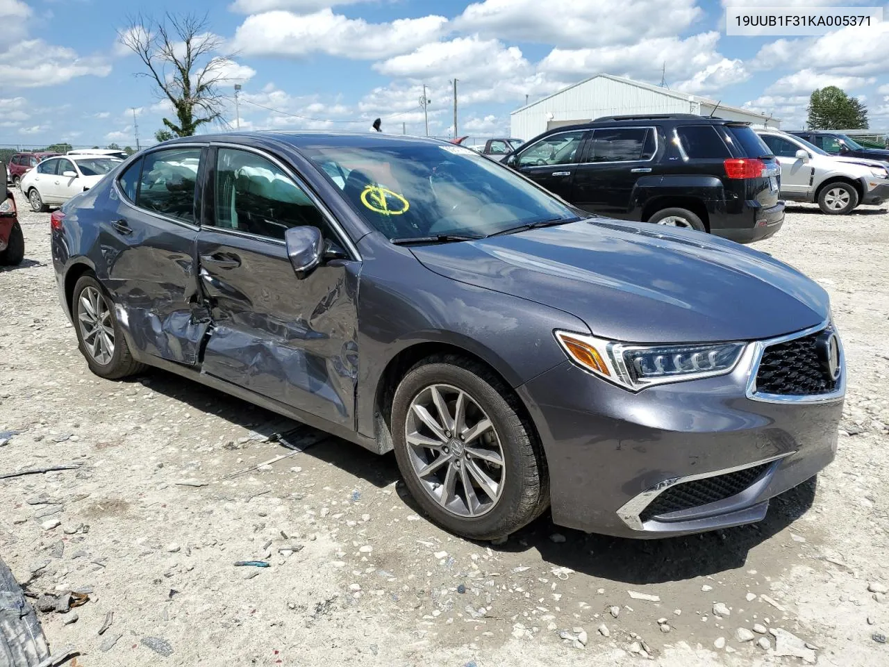 2019 Acura Tlx VIN: 19UUB1F31KA005371 Lot: 60847824