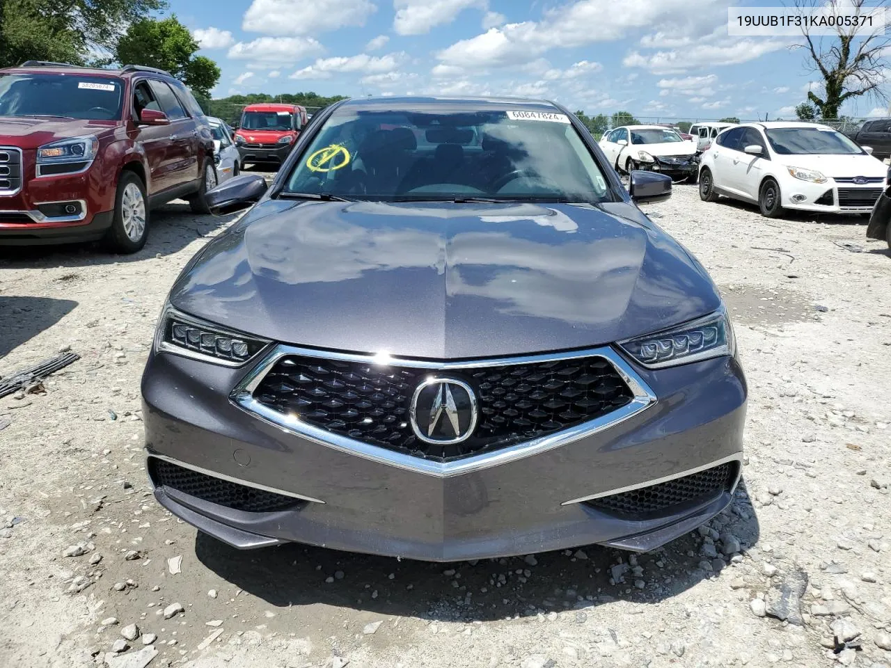 2019 Acura Tlx VIN: 19UUB1F31KA005371 Lot: 60847824