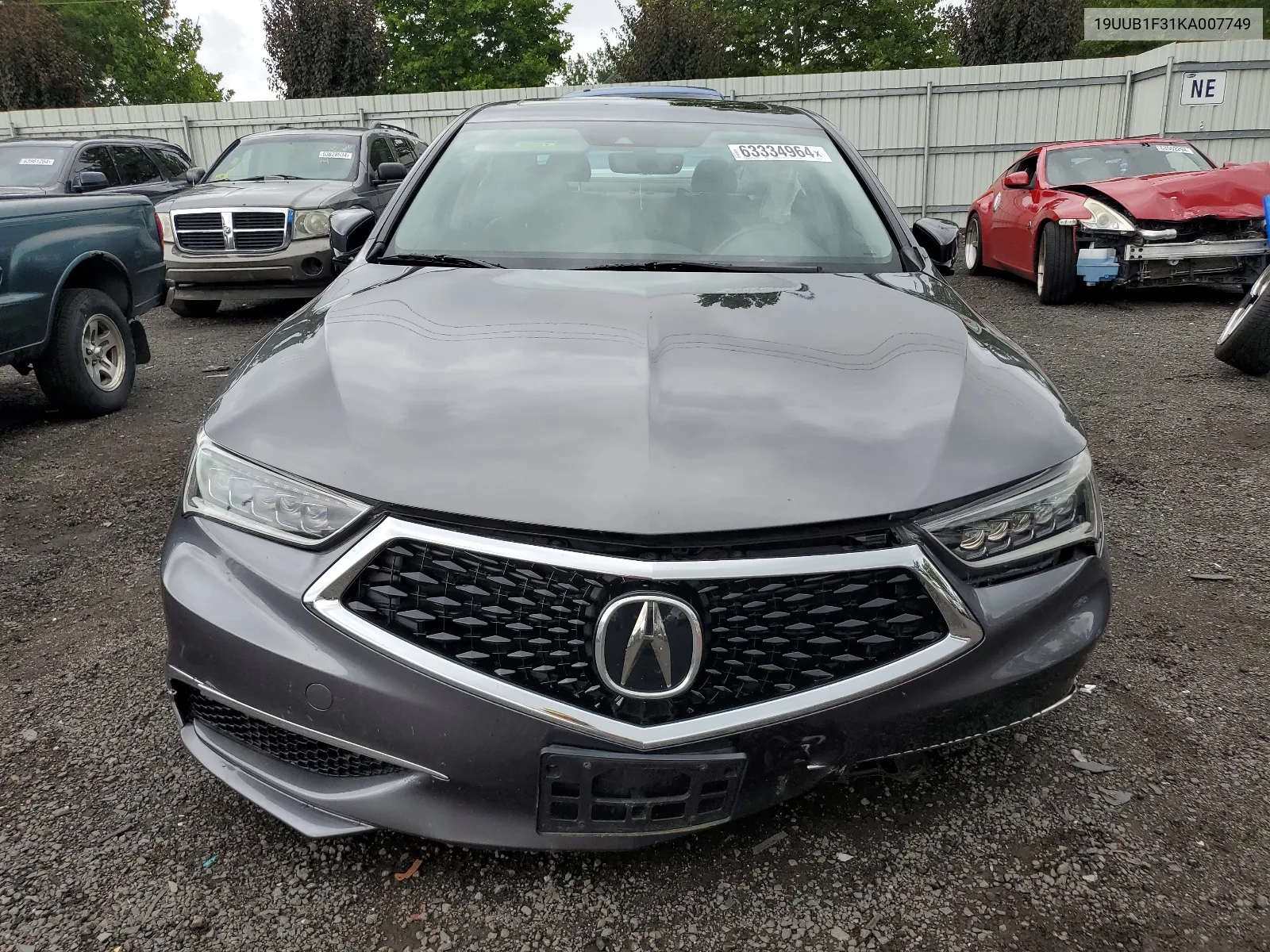 19UUB1F31KA007749 2019 Acura Tlx