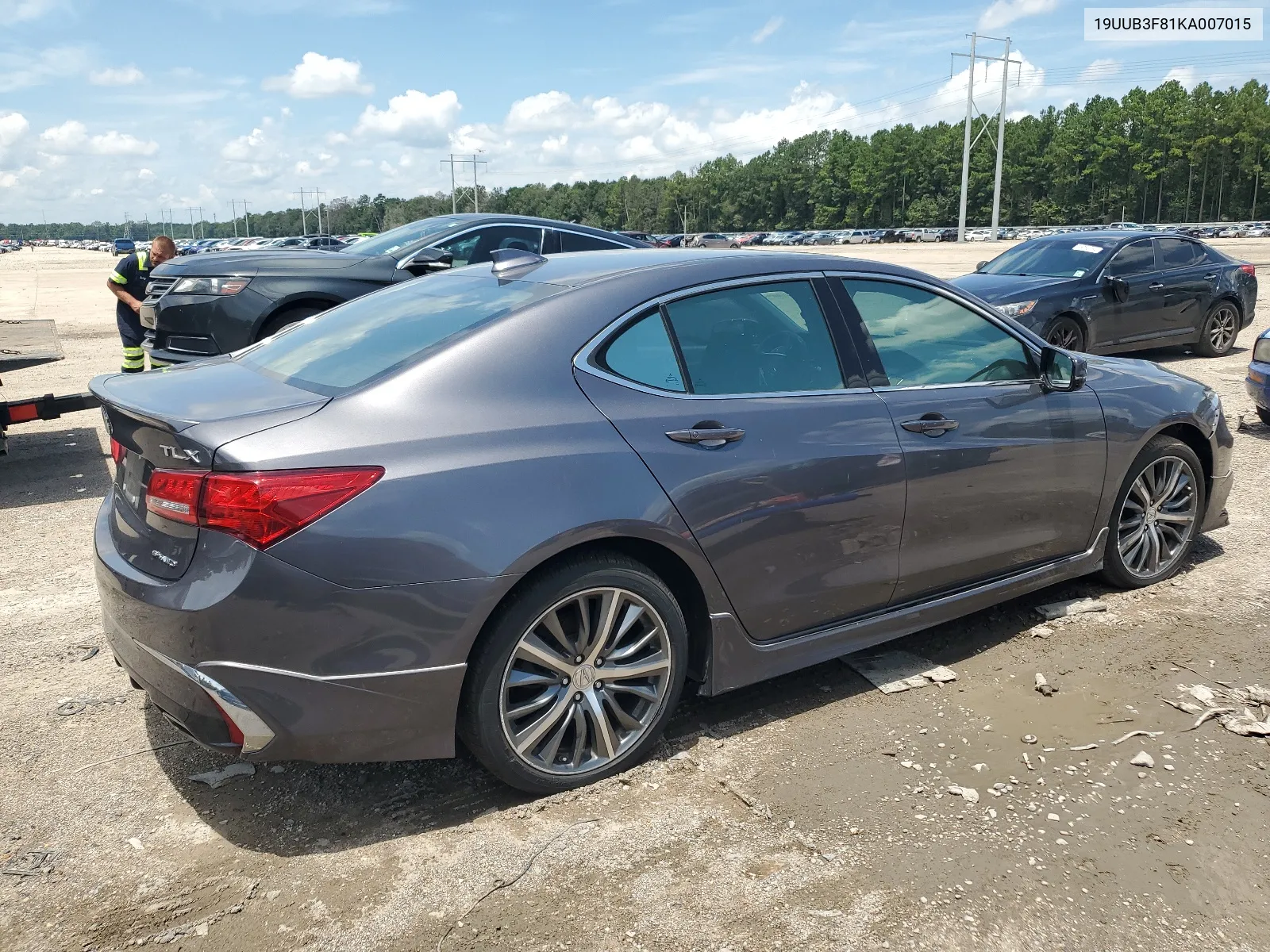 2019 Acura Tlx Advance VIN: 19UUB3F81KA007015 Lot: 64208194