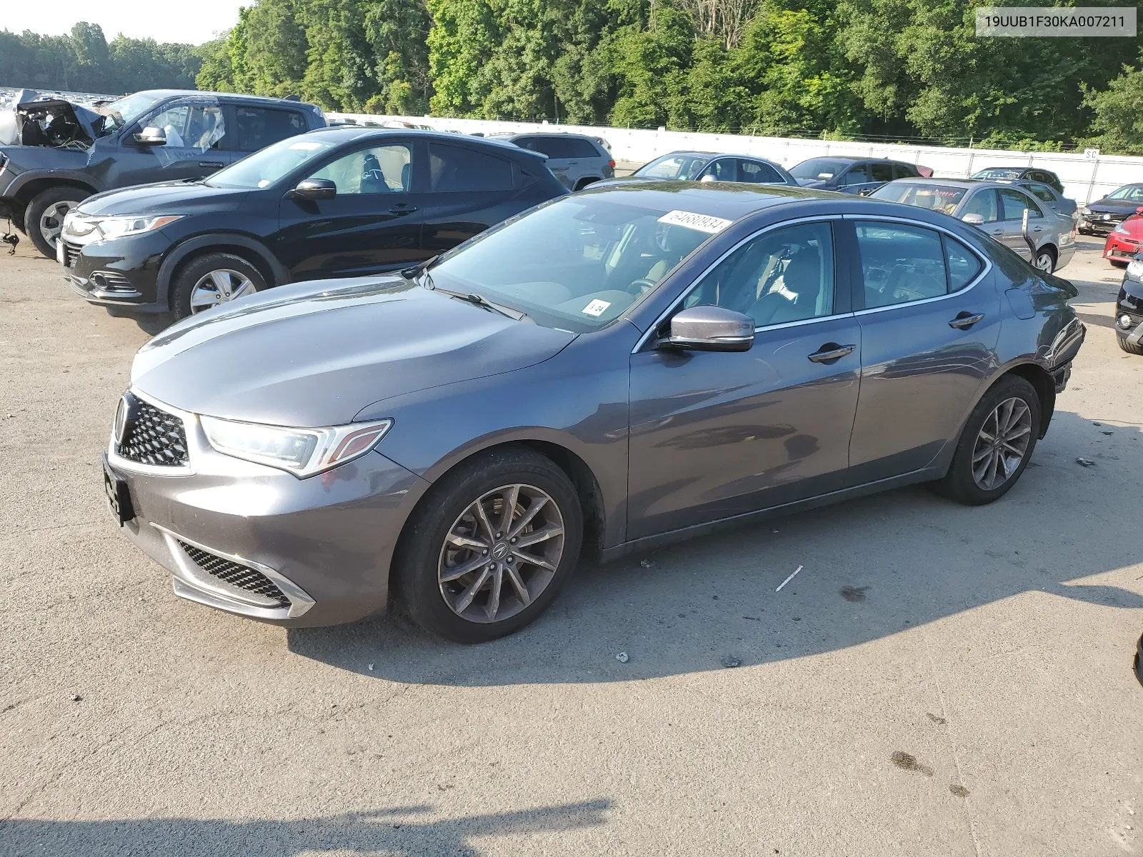 2019 Acura Tlx VIN: 19UUB1F30KA007211 Lot: 64680934