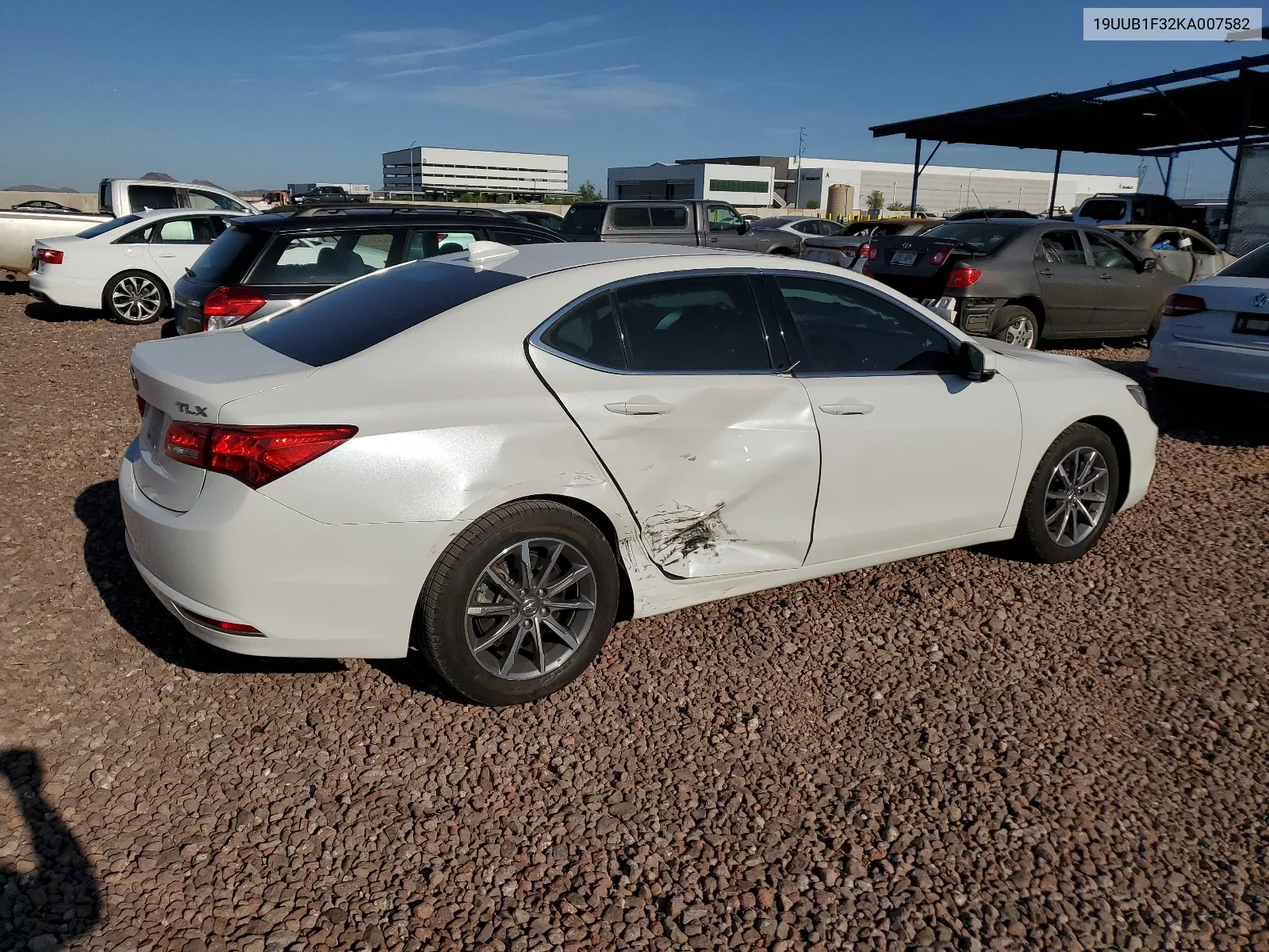 2019 Acura Tlx VIN: 19UUB1F32KA007582 Lot: 66270354