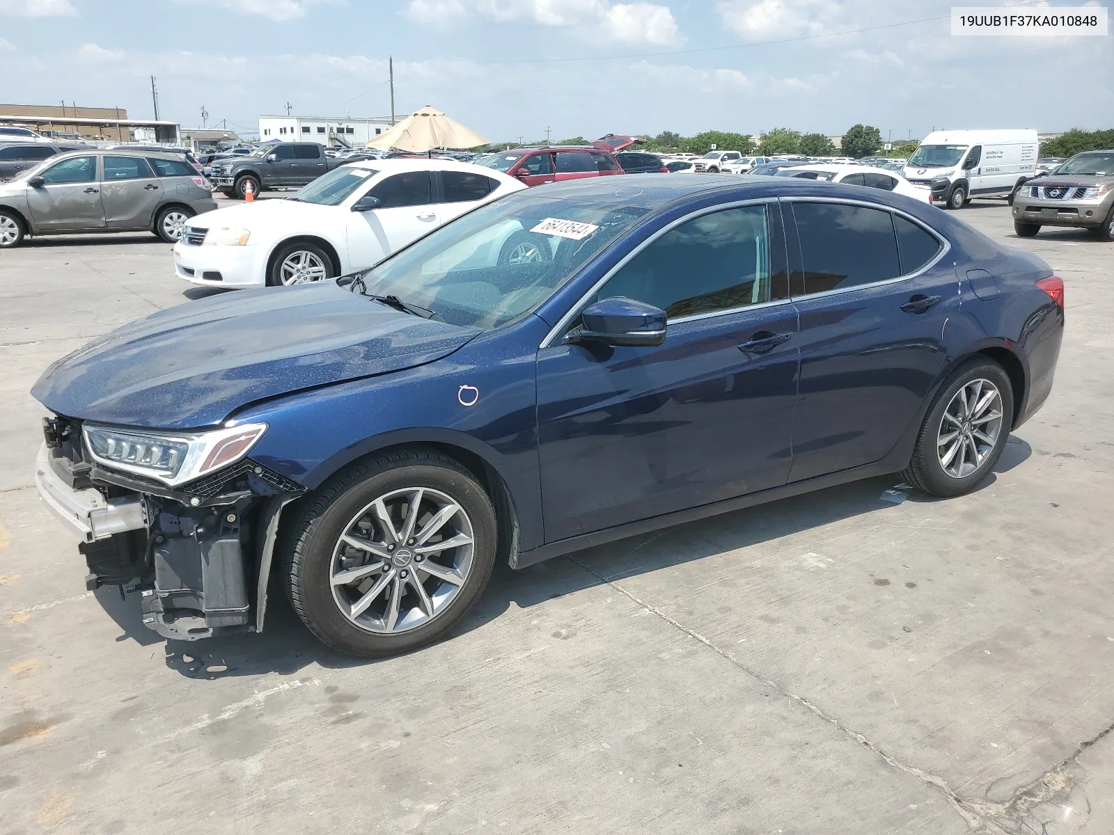 2019 Acura Tlx VIN: 19UUB1F37KA010848 Lot: 66413544