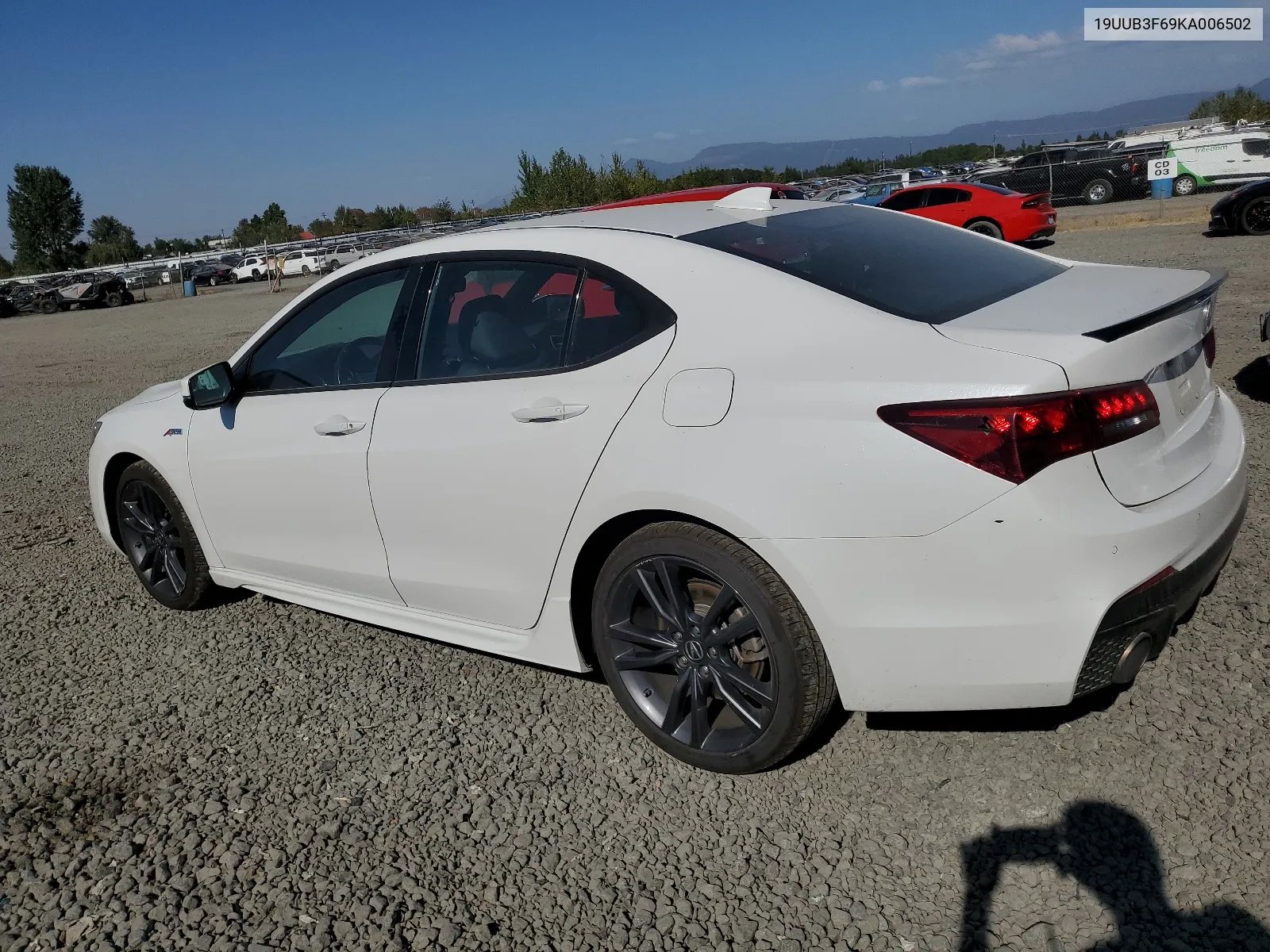 2019 Acura Tlx Technology VIN: 19UUB3F69KA006502 Lot: 66665604