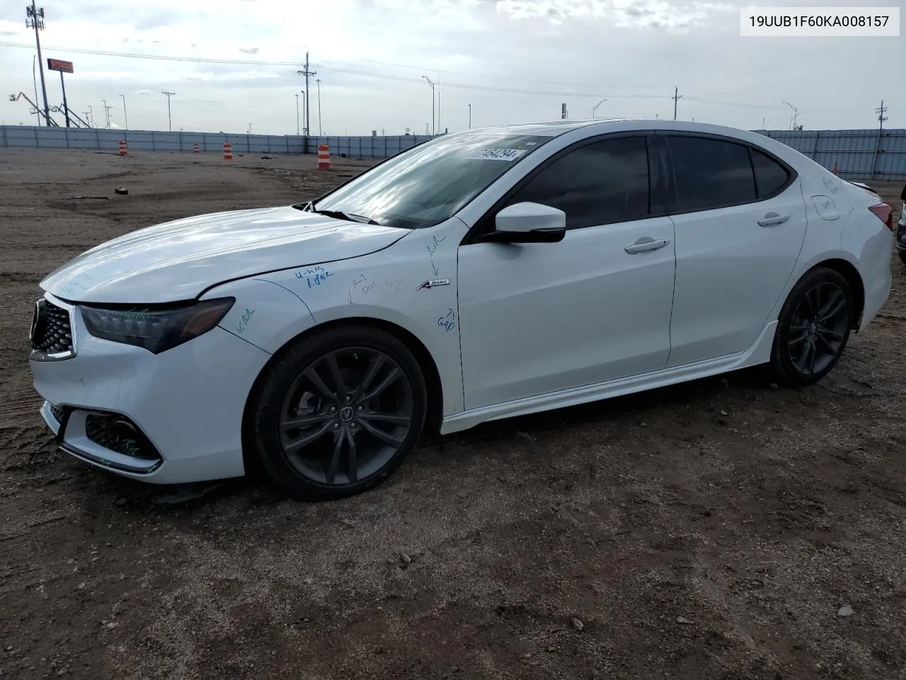 19UUB1F60KA008157 2019 Acura Tlx Technology