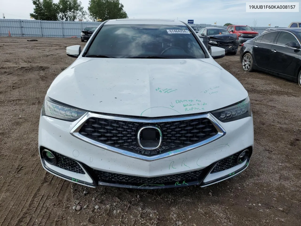 19UUB1F60KA008157 2019 Acura Tlx Technology