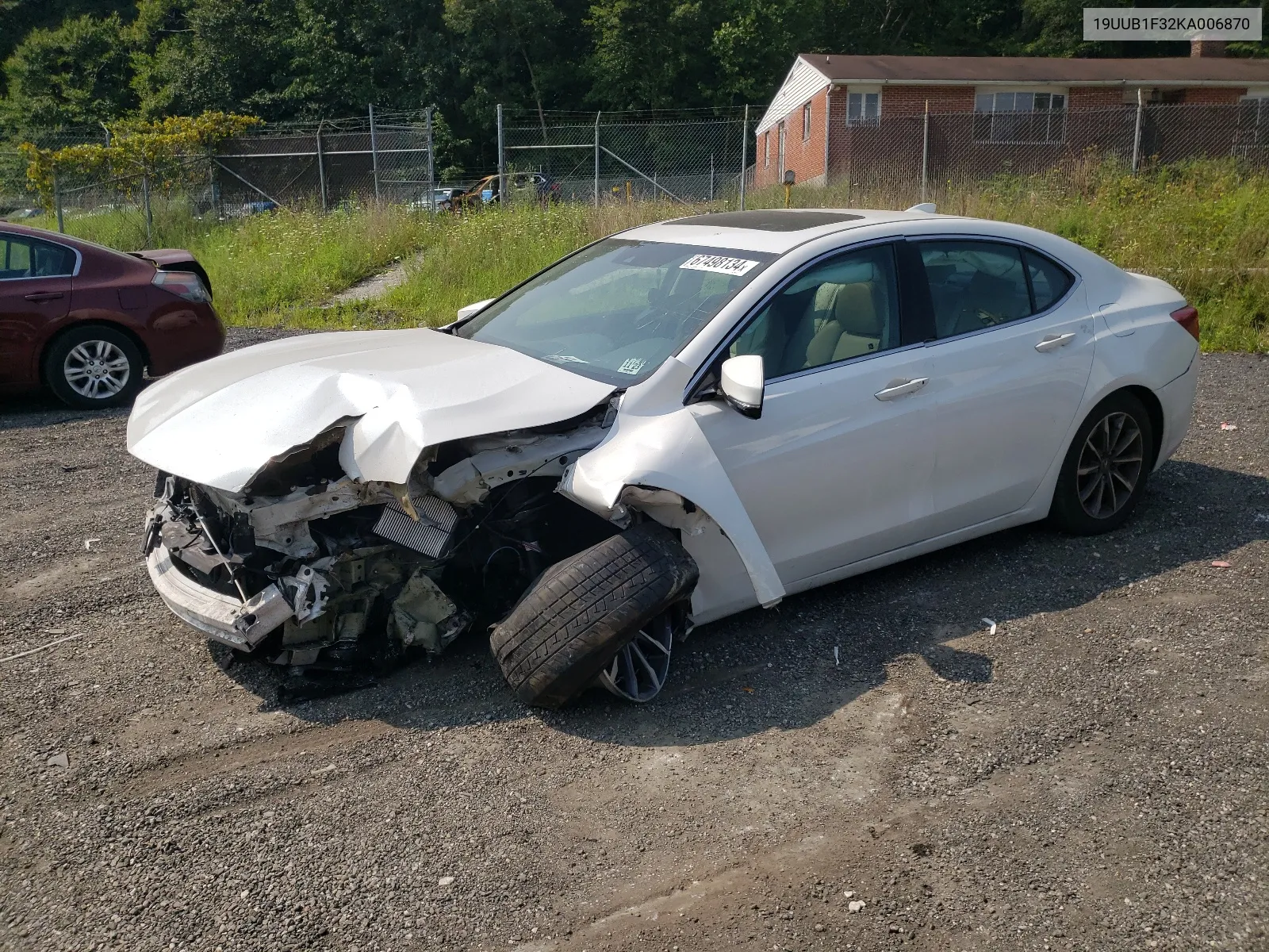 19UUB1F32KA006870 2019 Acura Tlx