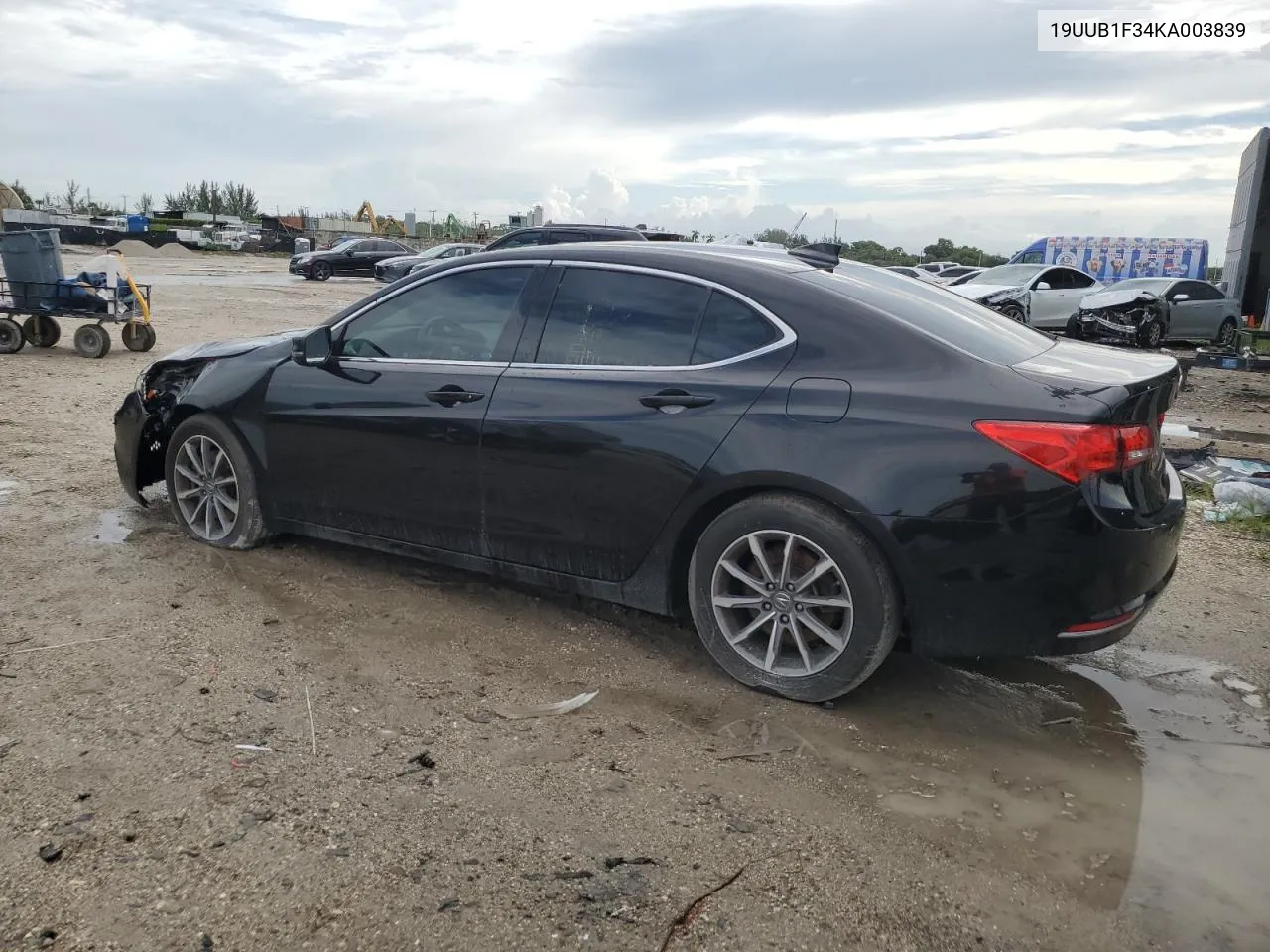 2019 Acura Tlx VIN: 19UUB1F34KA003839 Lot: 69591204