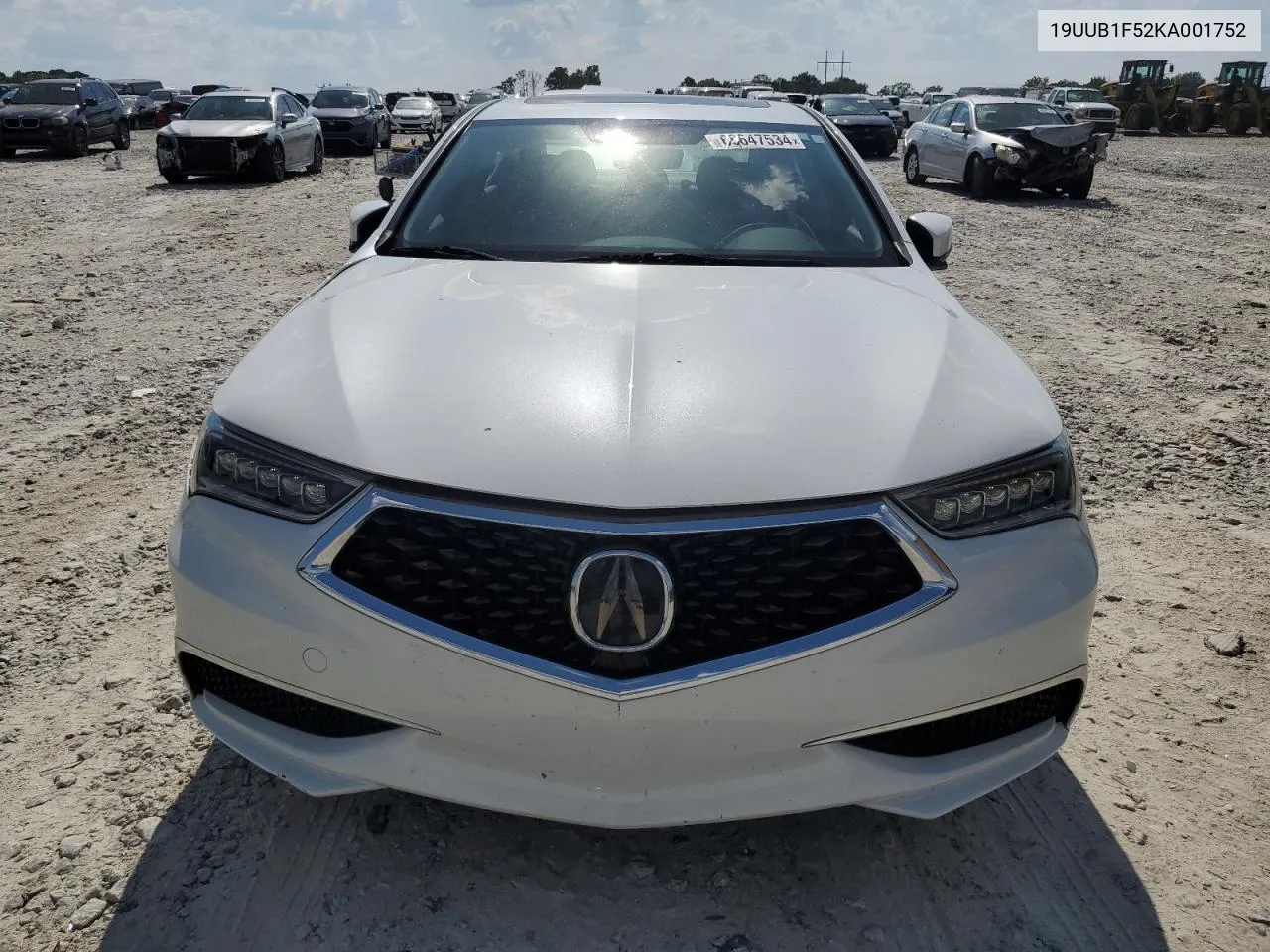 2019 Acura Tlx Technology VIN: 19UUB1F52KA001752 Lot: 69647534