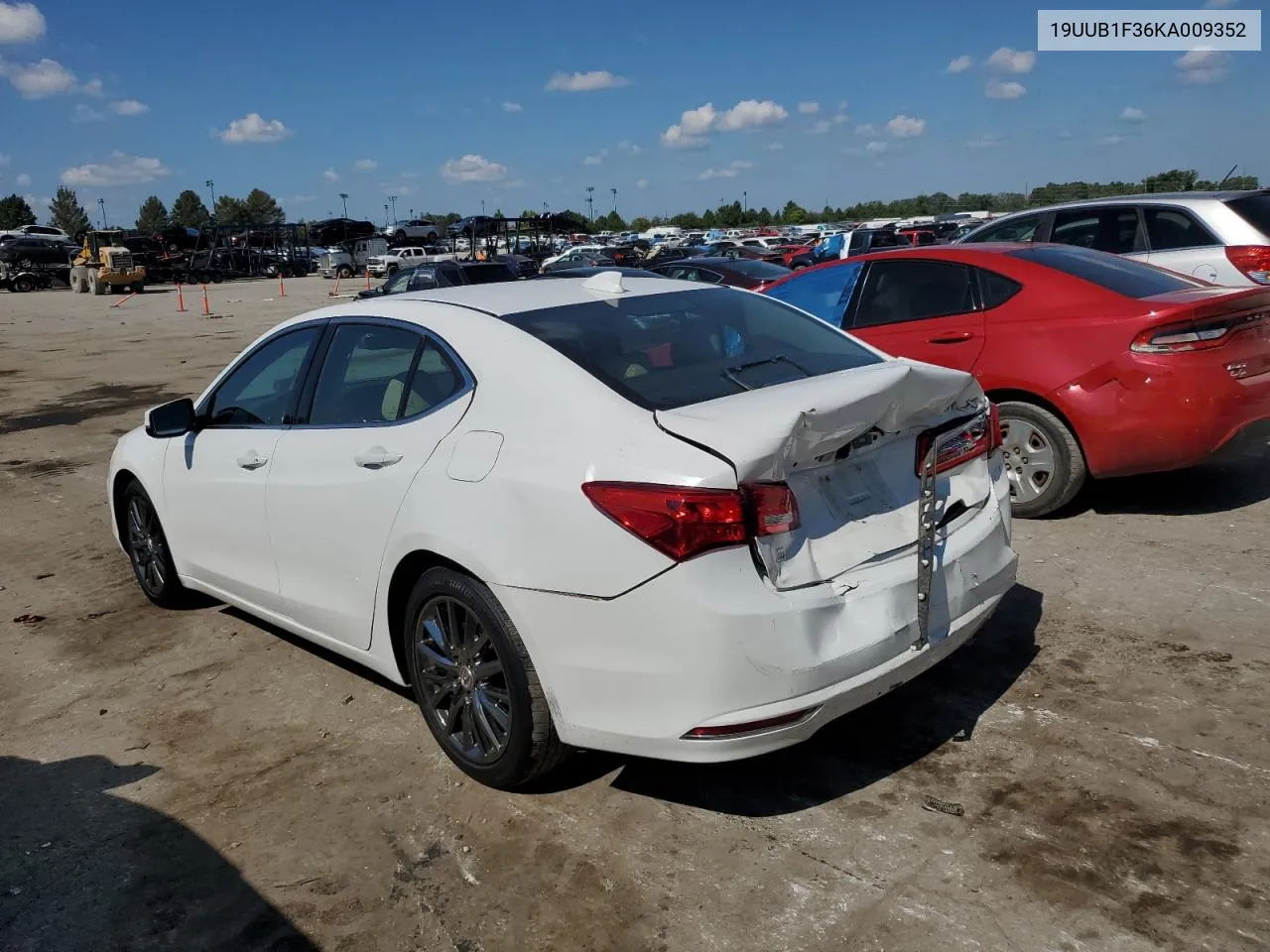 2019 Acura Tlx VIN: 19UUB1F36KA009352 Lot: 70202724