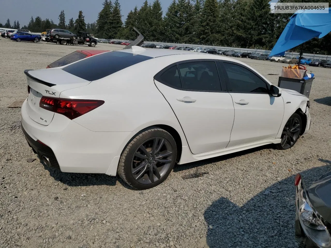 2019 Acura Tlx Technology VIN: 19UUB3F67KA004635 Lot: 70285984