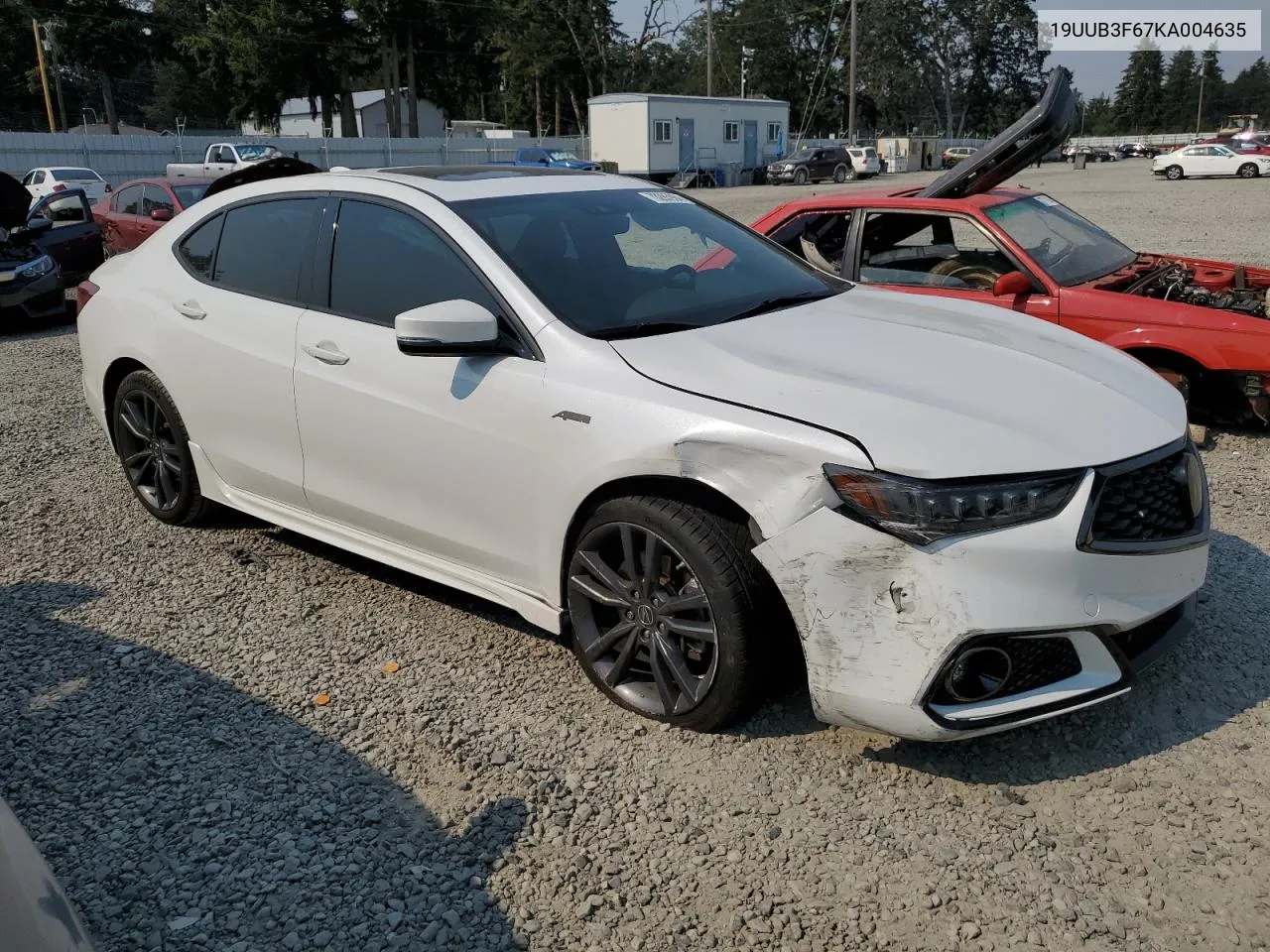 2019 Acura Tlx Technology VIN: 19UUB3F67KA004635 Lot: 70285984