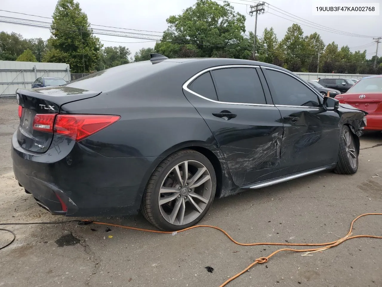 2019 Acura Tlx Technology VIN: 19UUB3F47KA002768 Lot: 70320694