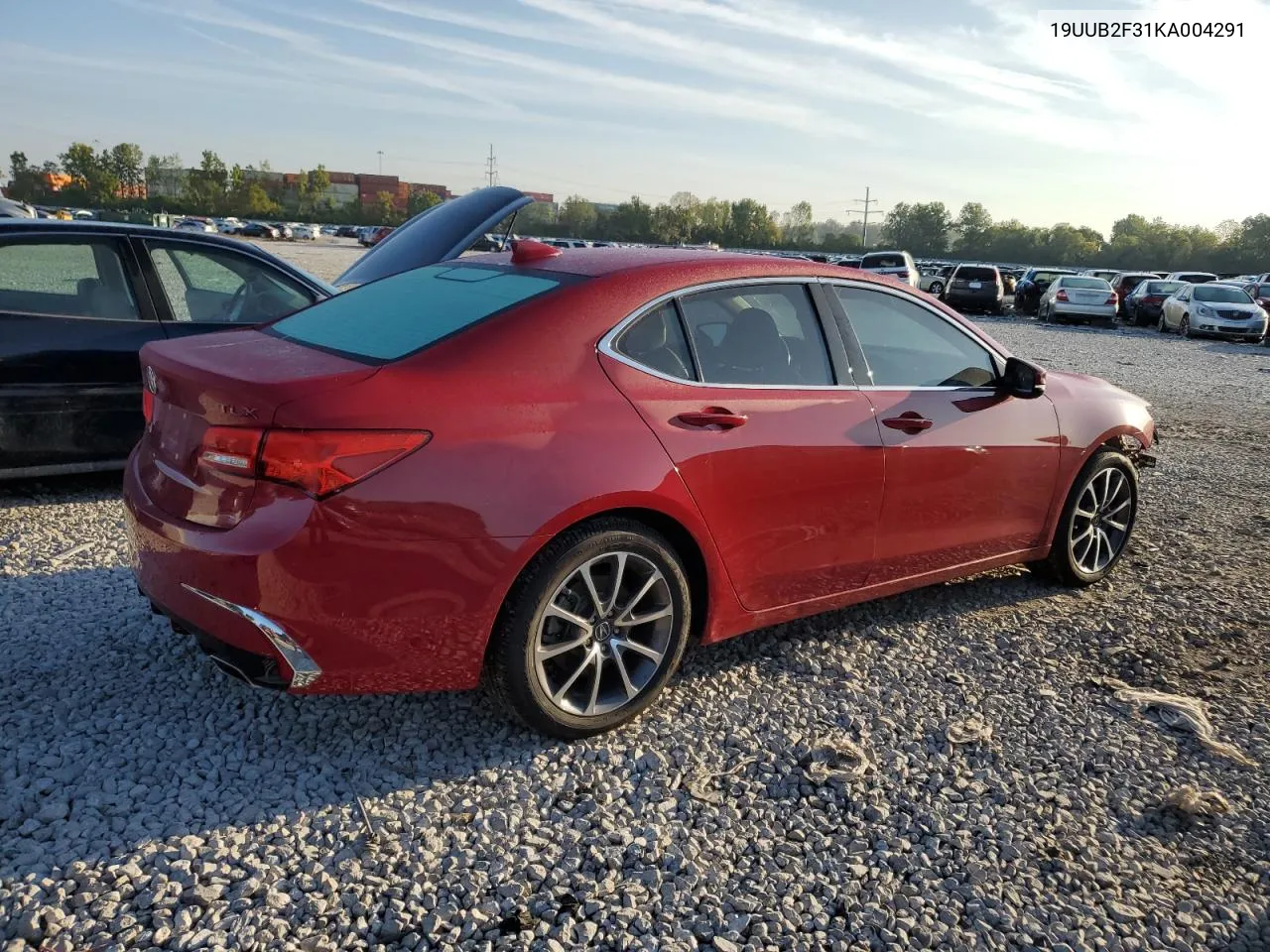 2019 Acura Tlx VIN: 19UUB2F31KA004291 Lot: 70406054