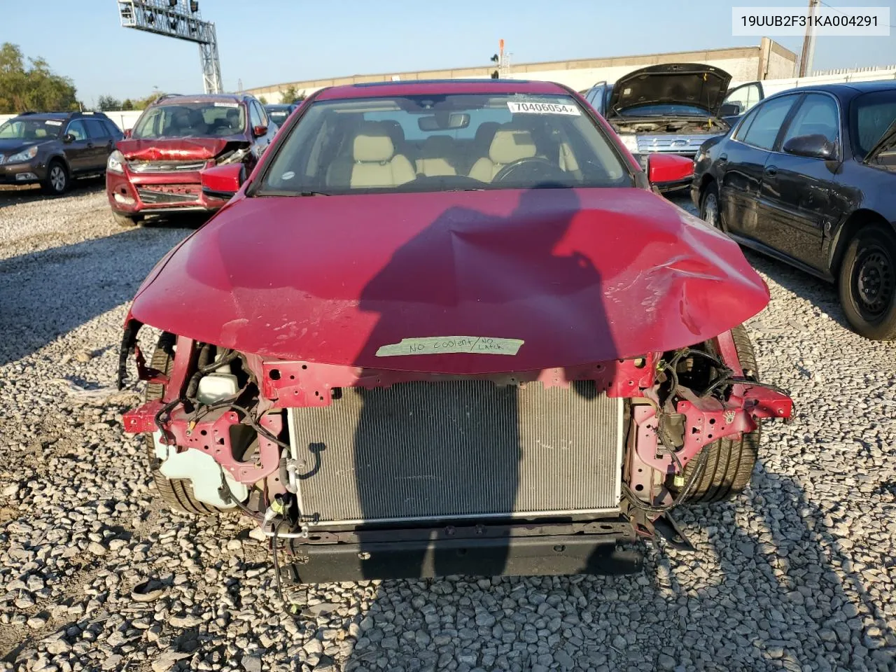 19UUB2F31KA004291 2019 Acura Tlx