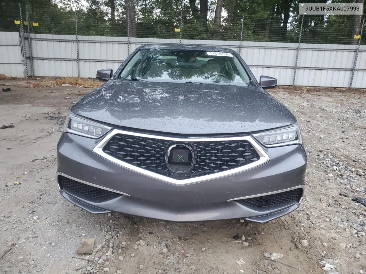 2019 Acura Tlx Technology VIN: 19UUB1F5XKA007993 Lot: 71370734