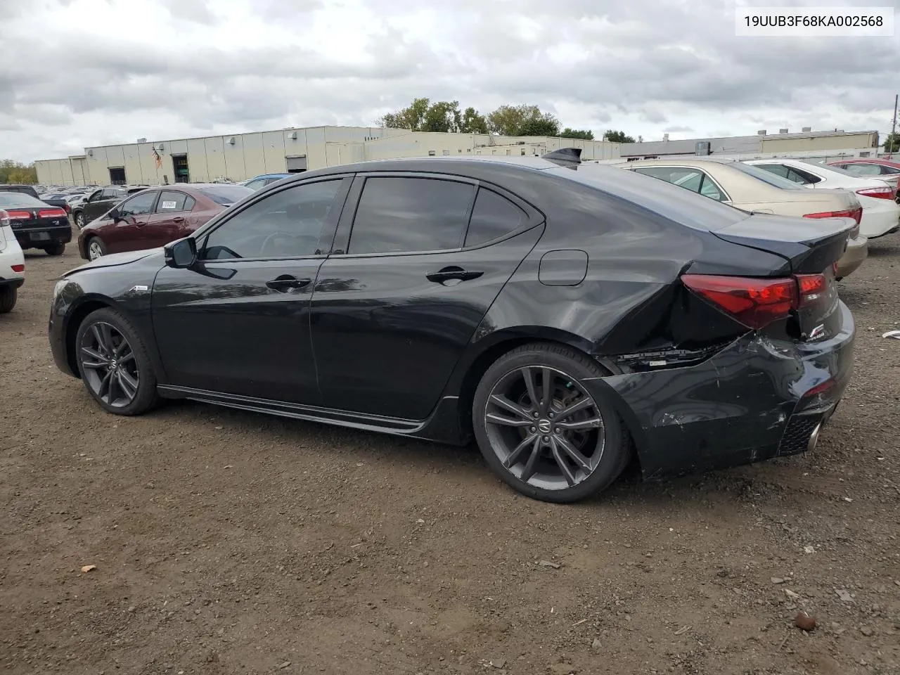 2019 Acura Tlx Technology VIN: 19UUB3F68KA002568 Lot: 71397634