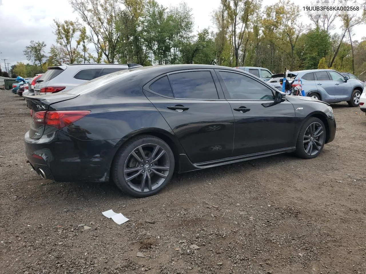 2019 Acura Tlx Technology VIN: 19UUB3F68KA002568 Lot: 71397634