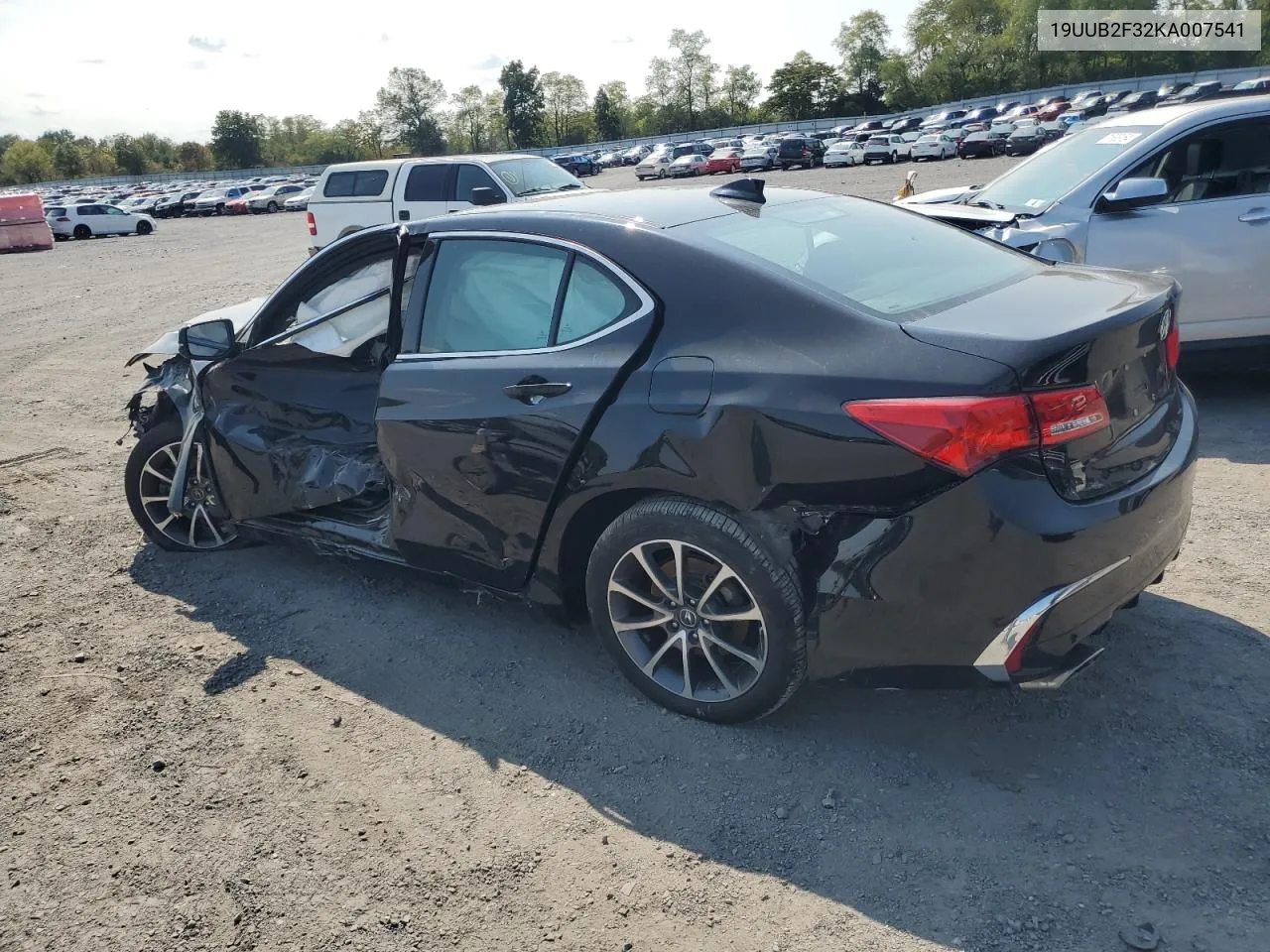 2019 Acura Tlx VIN: 19UUB2F32KA007541 Lot: 71474274