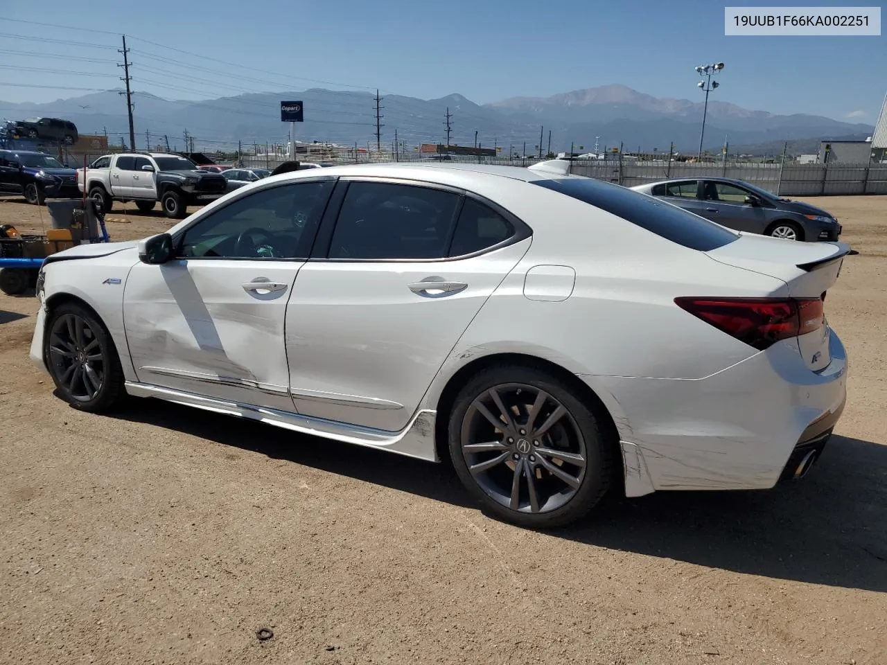 2019 Acura Tlx Technology VIN: 19UUB1F66KA002251 Lot: 71672524