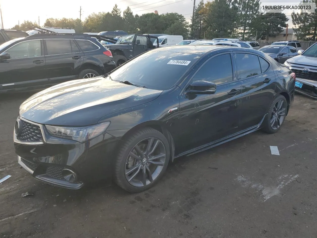 2019 Acura Tlx Technology VIN: 19UUB3F64KA000123 Lot: 71784484