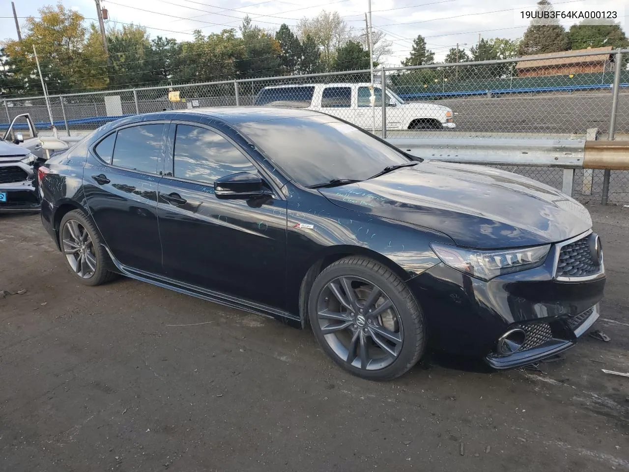 2019 Acura Tlx Technology VIN: 19UUB3F64KA000123 Lot: 71784484