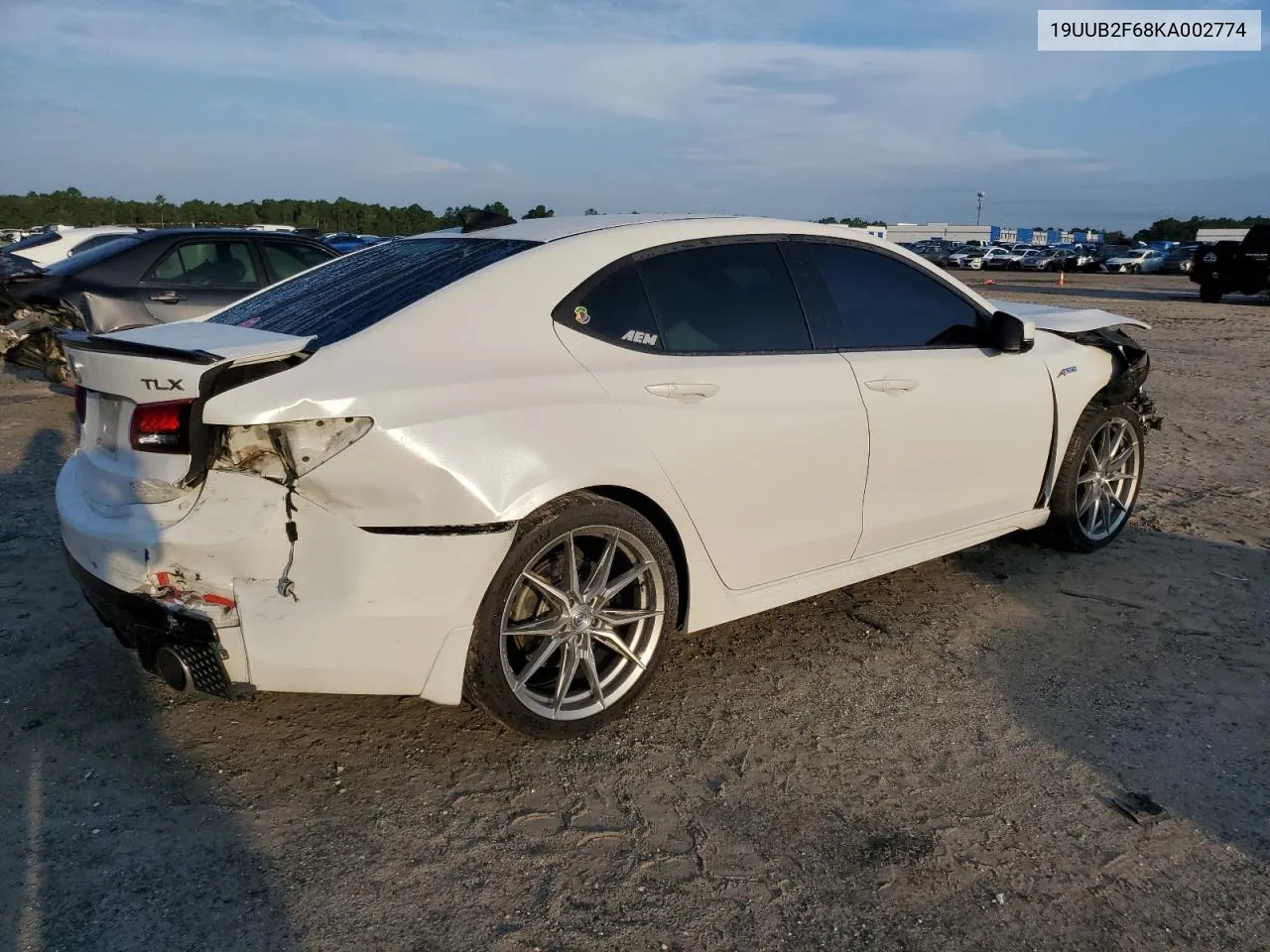 2019 Acura Tlx Technology VIN: 19UUB2F68KA002774 Lot: 72077824