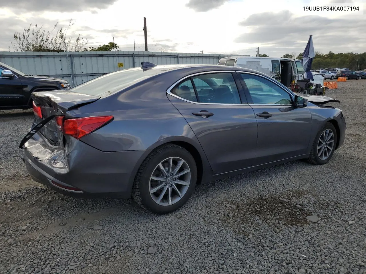 2019 Acura Tlx VIN: 19UUB1F34KA007194 Lot: 72596404