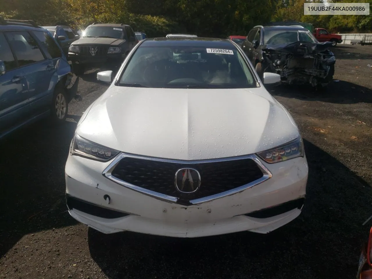 2019 Acura Tlx Technology VIN: 19UUB2F44KA000986 Lot: 72598264