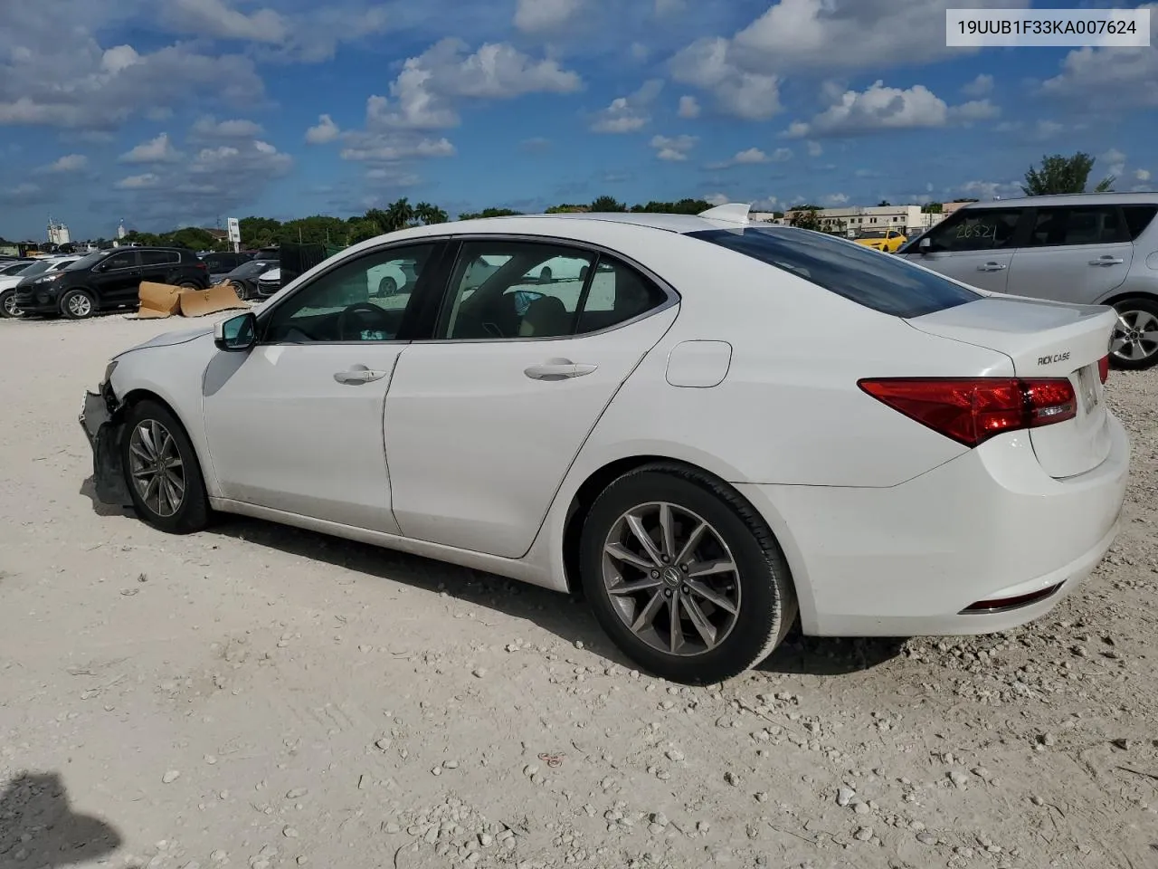 2019 Acura Tlx VIN: 19UUB1F33KA007624 Lot: 72853464