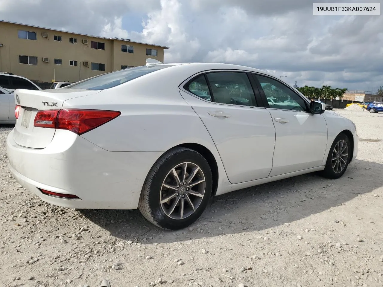 2019 Acura Tlx VIN: 19UUB1F33KA007624 Lot: 72853464