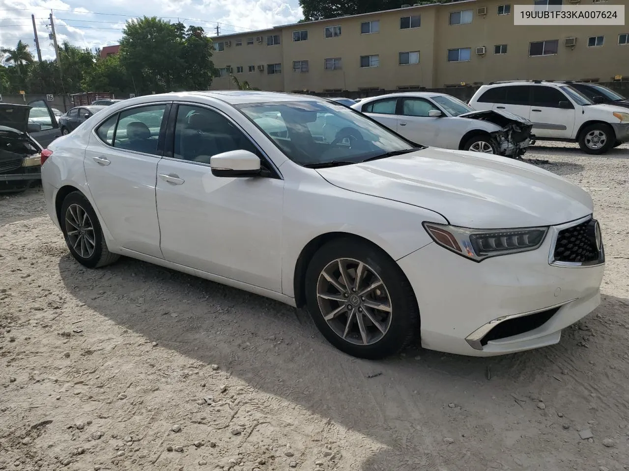 2019 Acura Tlx VIN: 19UUB1F33KA007624 Lot: 72853464