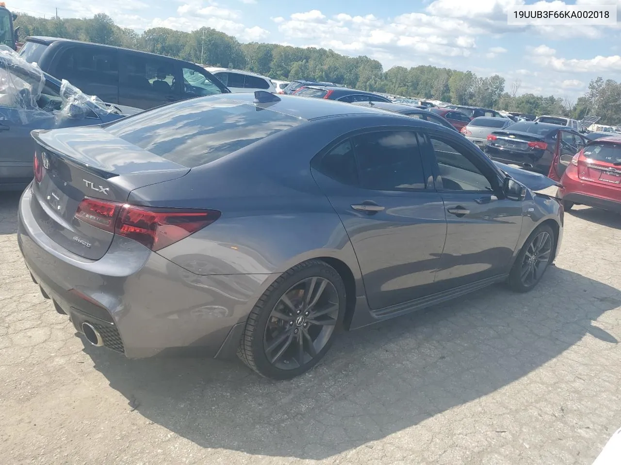 2019 Acura Tlx Technology VIN: 19UUB3F66KA002018 Lot: 73286154