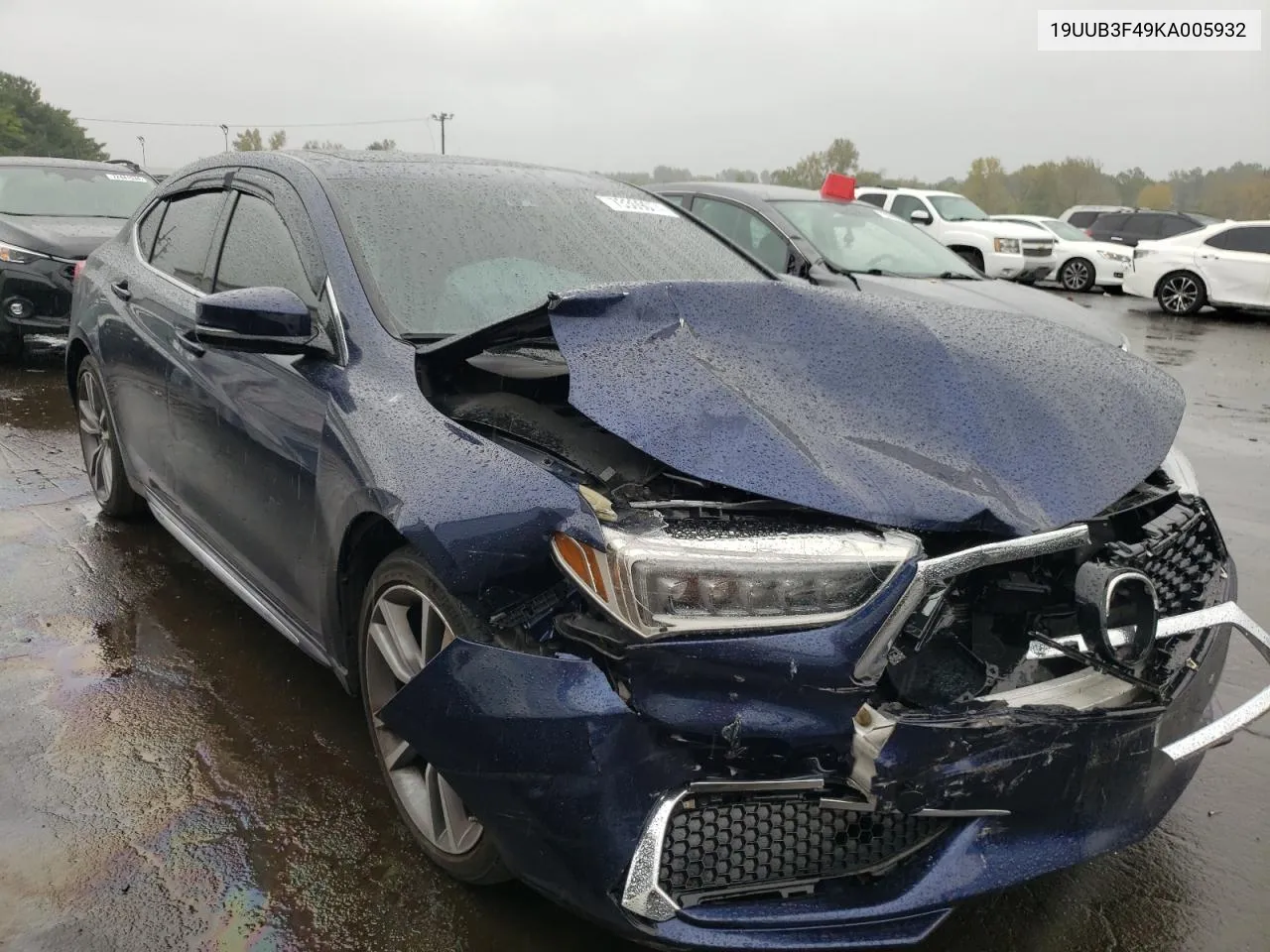 2019 Acura Tlx Technology VIN: 19UUB3F49KA005932 Lot: 73309074