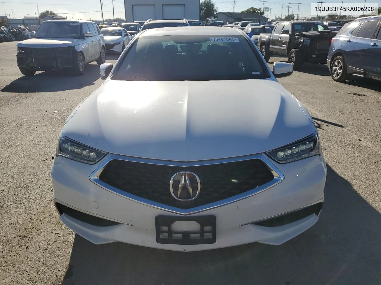 2019 Acura Tlx Technology VIN: 19UUB3F45KA006298 Lot: 73401044