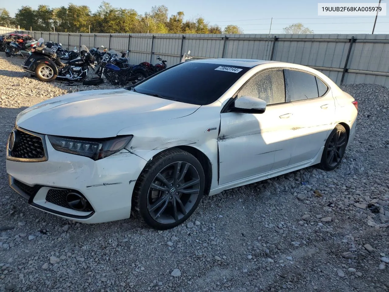 2019 Acura Tlx Technology VIN: 19UUB2F68KA005979 Lot: 73643144