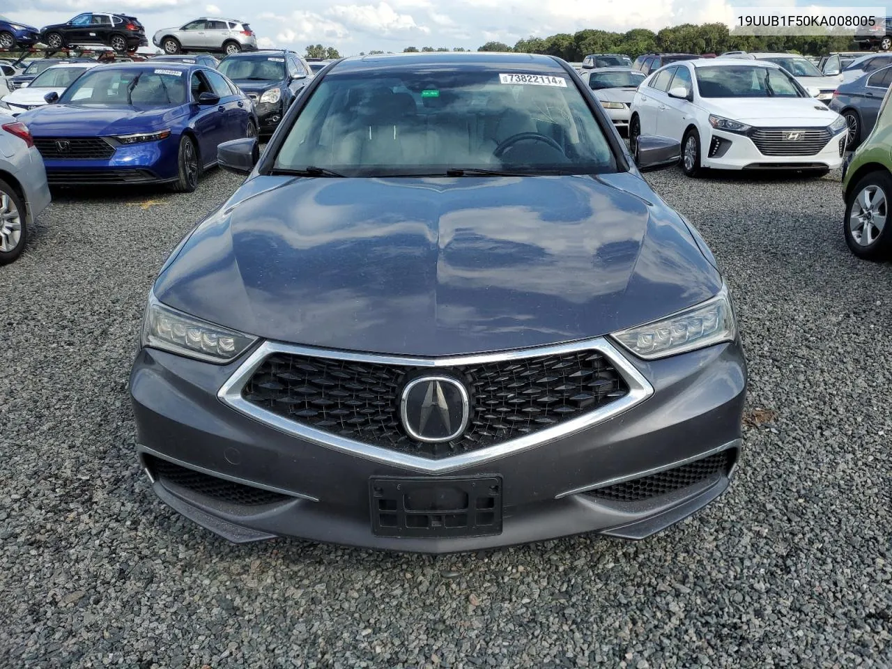 2019 Acura Tlx Technology VIN: 19UUB1F50KA008005 Lot: 73822114