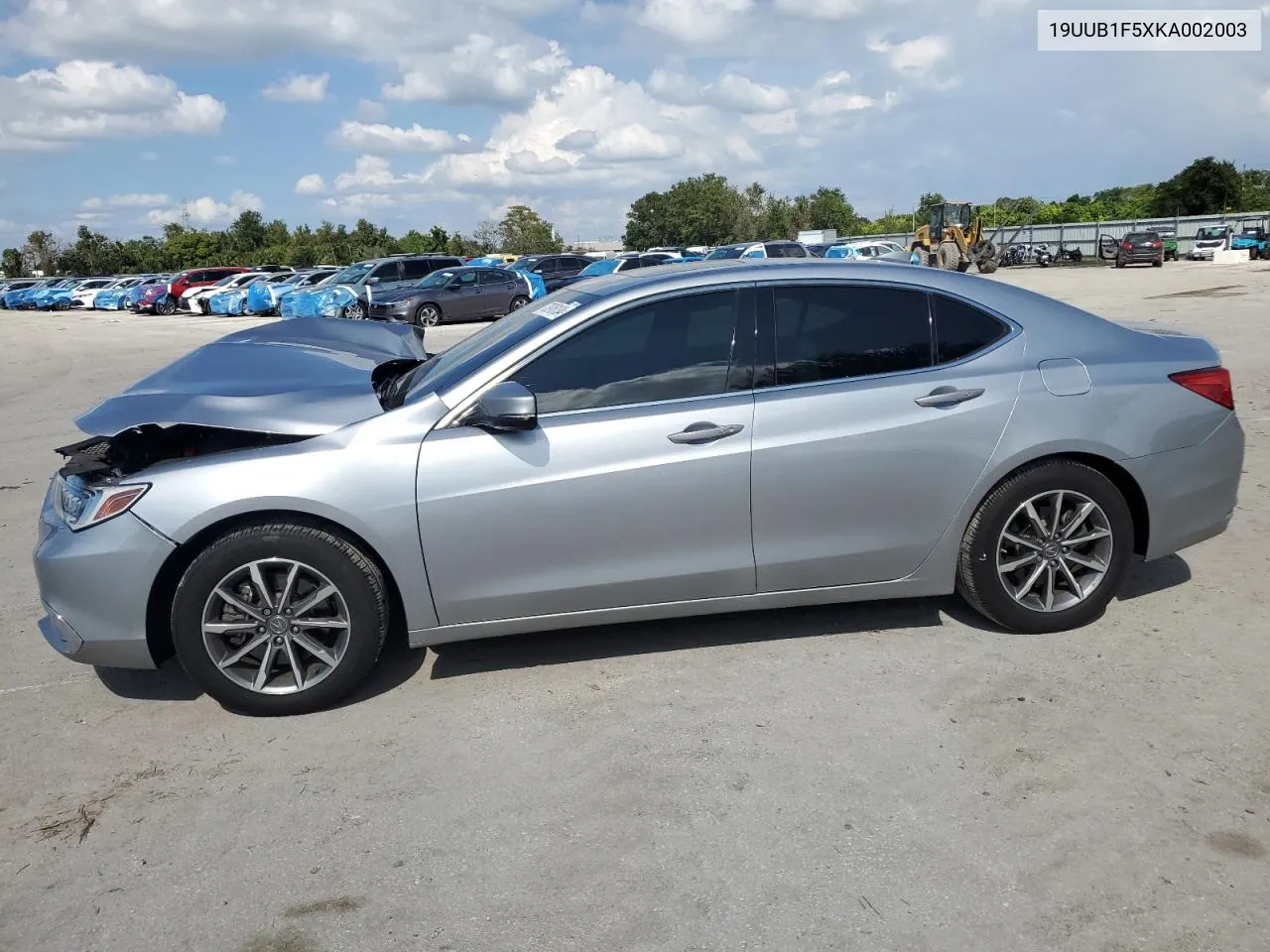 2019 Acura Tlx Technology VIN: 19UUB1F5XKA002003 Lot: 73916134