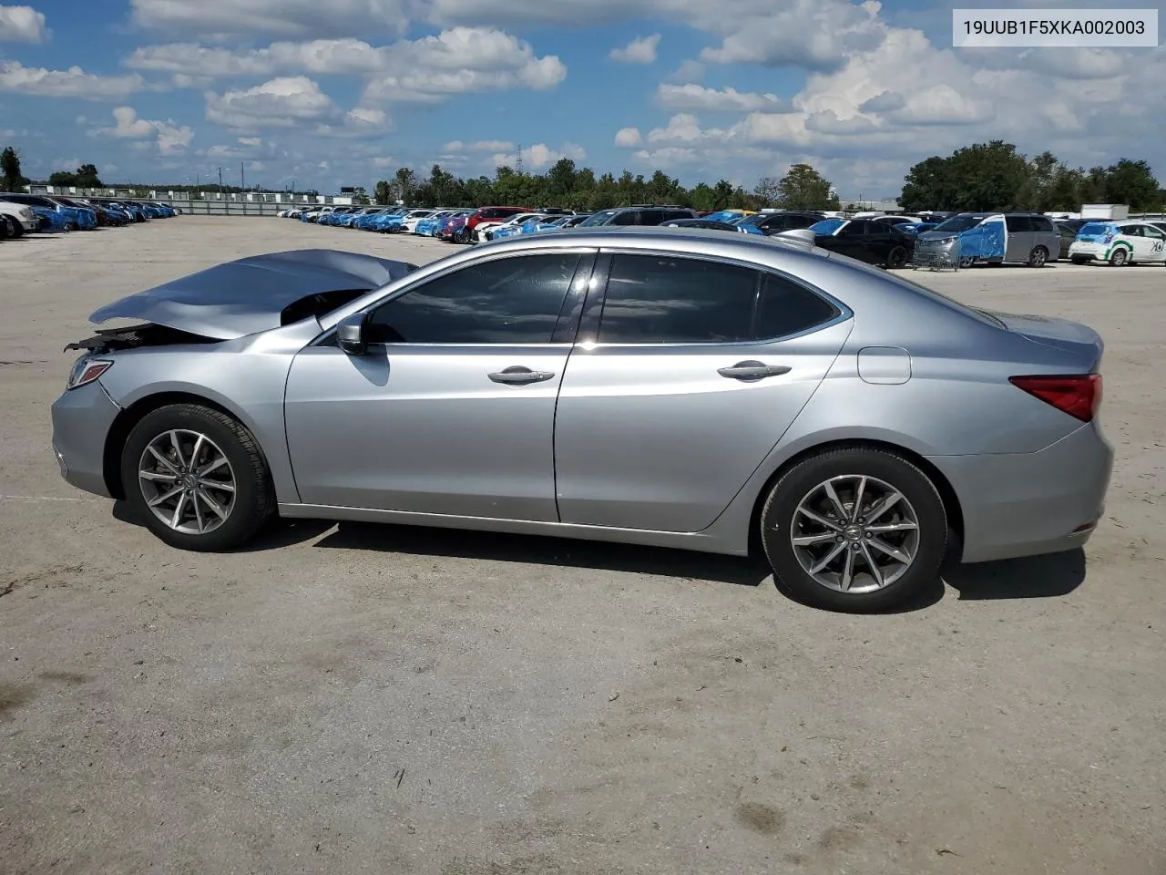 2019 Acura Tlx Technology VIN: 19UUB1F5XKA002003 Lot: 73916134