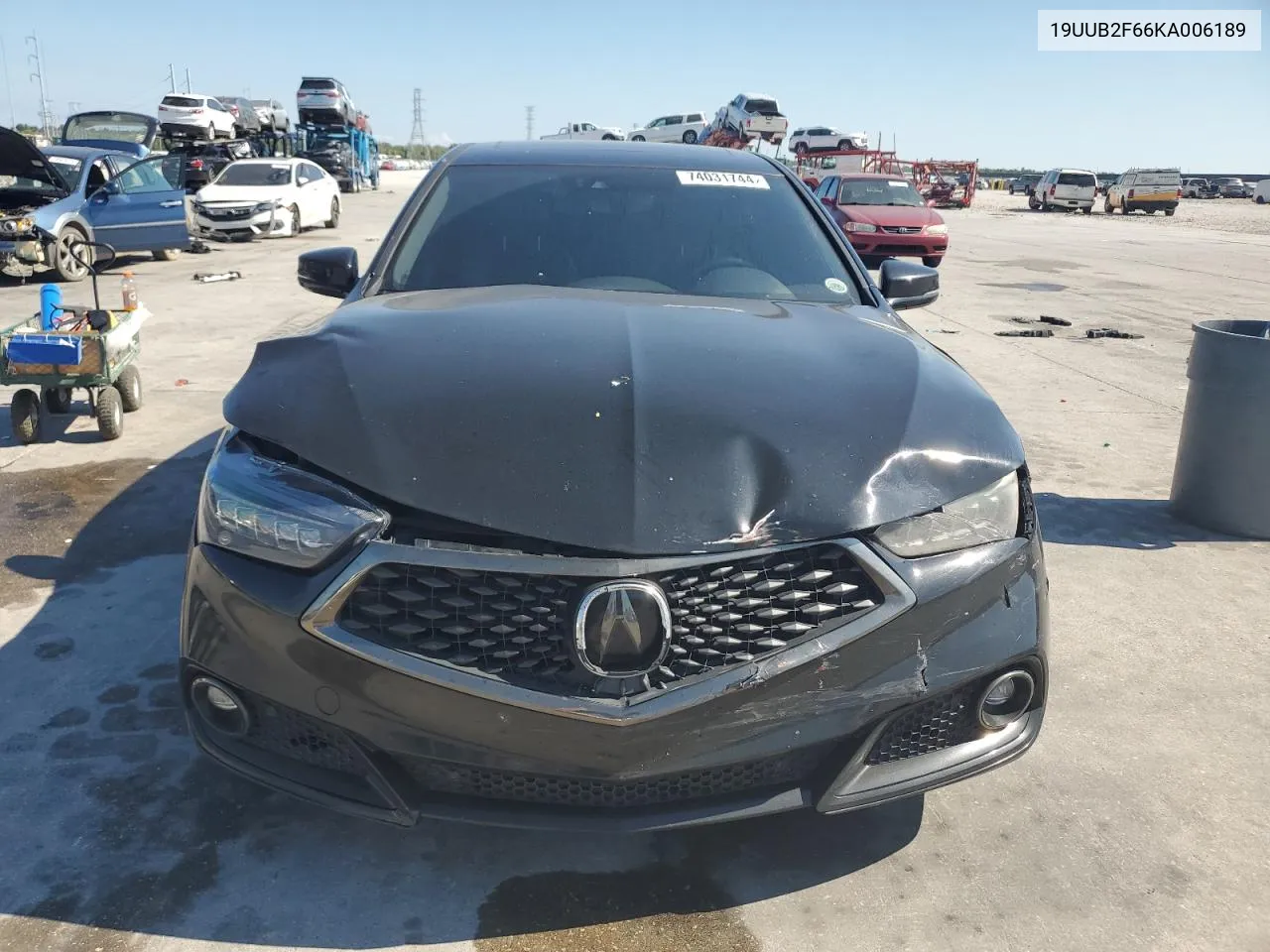 2019 Acura Tlx Technology VIN: 19UUB2F66KA006189 Lot: 74031744