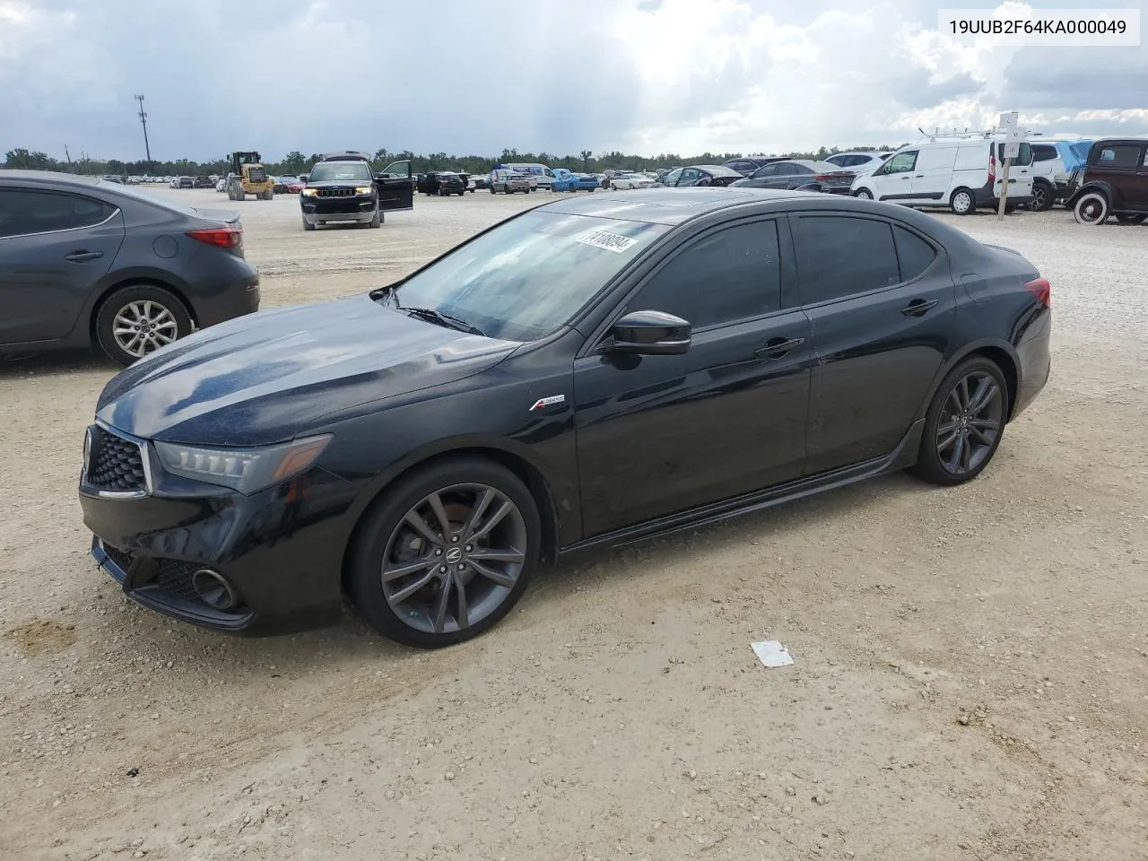 2019 Acura Tlx Technology VIN: 19UUB2F64KA000049 Lot: 74108094