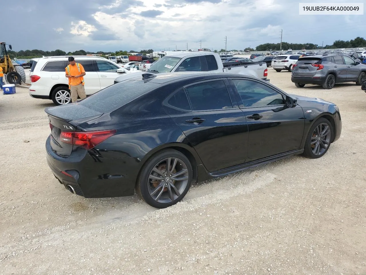 2019 Acura Tlx Technology VIN: 19UUB2F64KA000049 Lot: 74108094