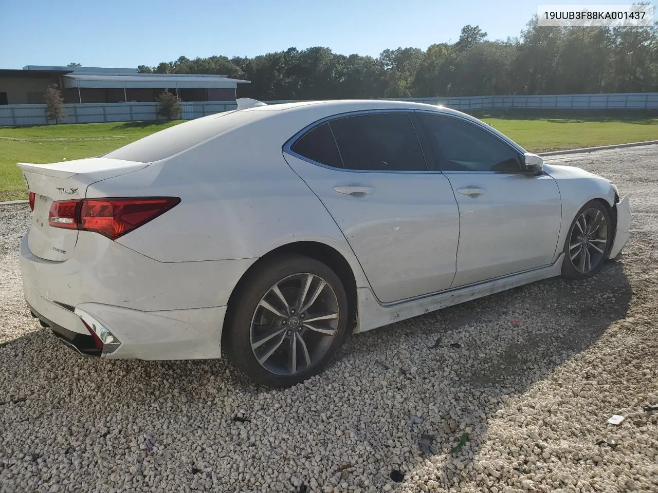 2019 Acura Tlx Advance VIN: 19UUB3F88KA001437 Lot: 74439944