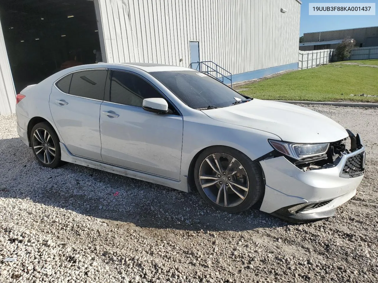 2019 Acura Tlx Advance VIN: 19UUB3F88KA001437 Lot: 74439944