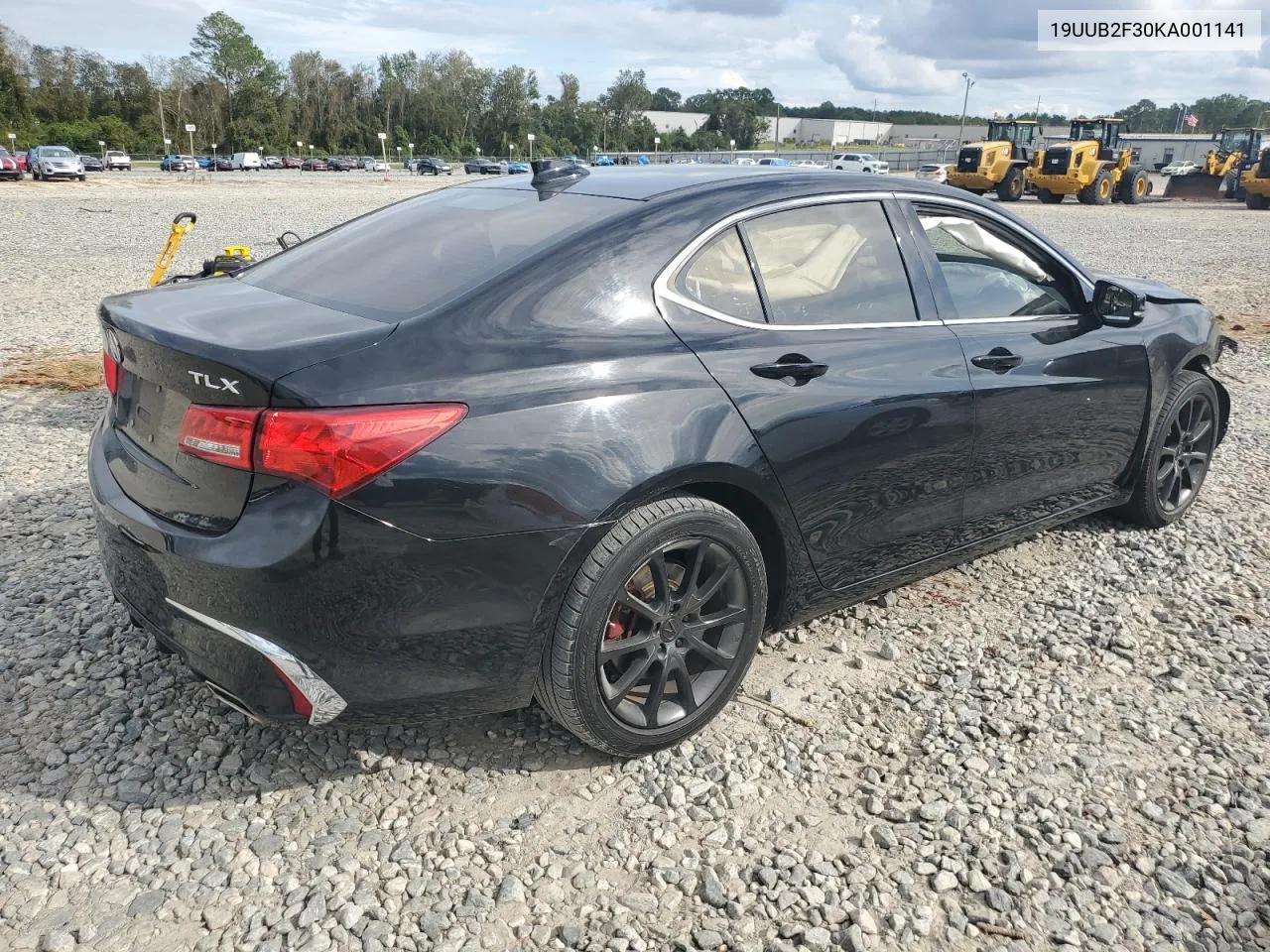 2019 Acura Tlx VIN: 19UUB2F30KA001141 Lot: 74860404